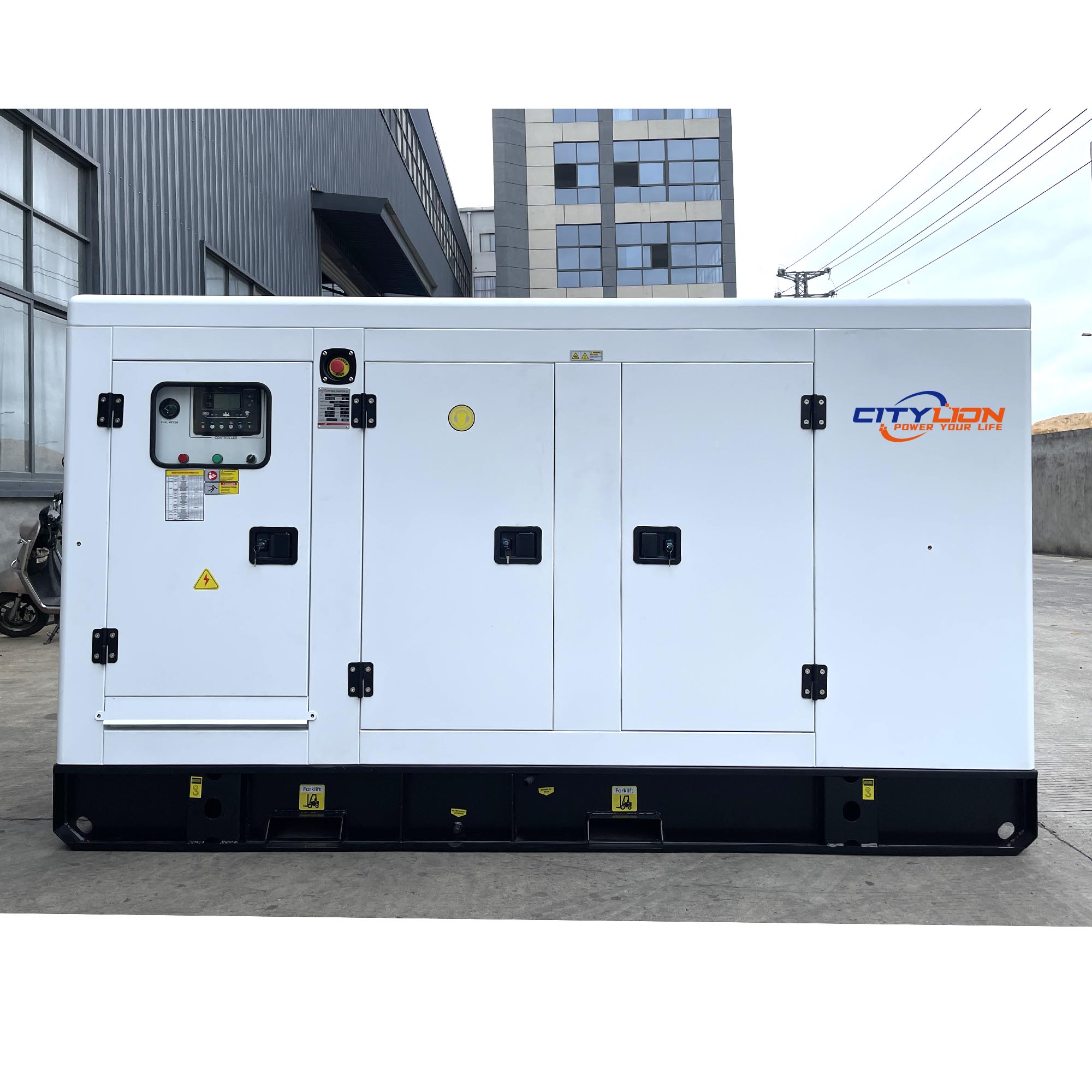 Factory Direct Silent Diesel Generator, Three/Single Phase 50kW 60kW 80kW 100kW Water Cooled Genset for Home Backup-CITYLION  |  power your life