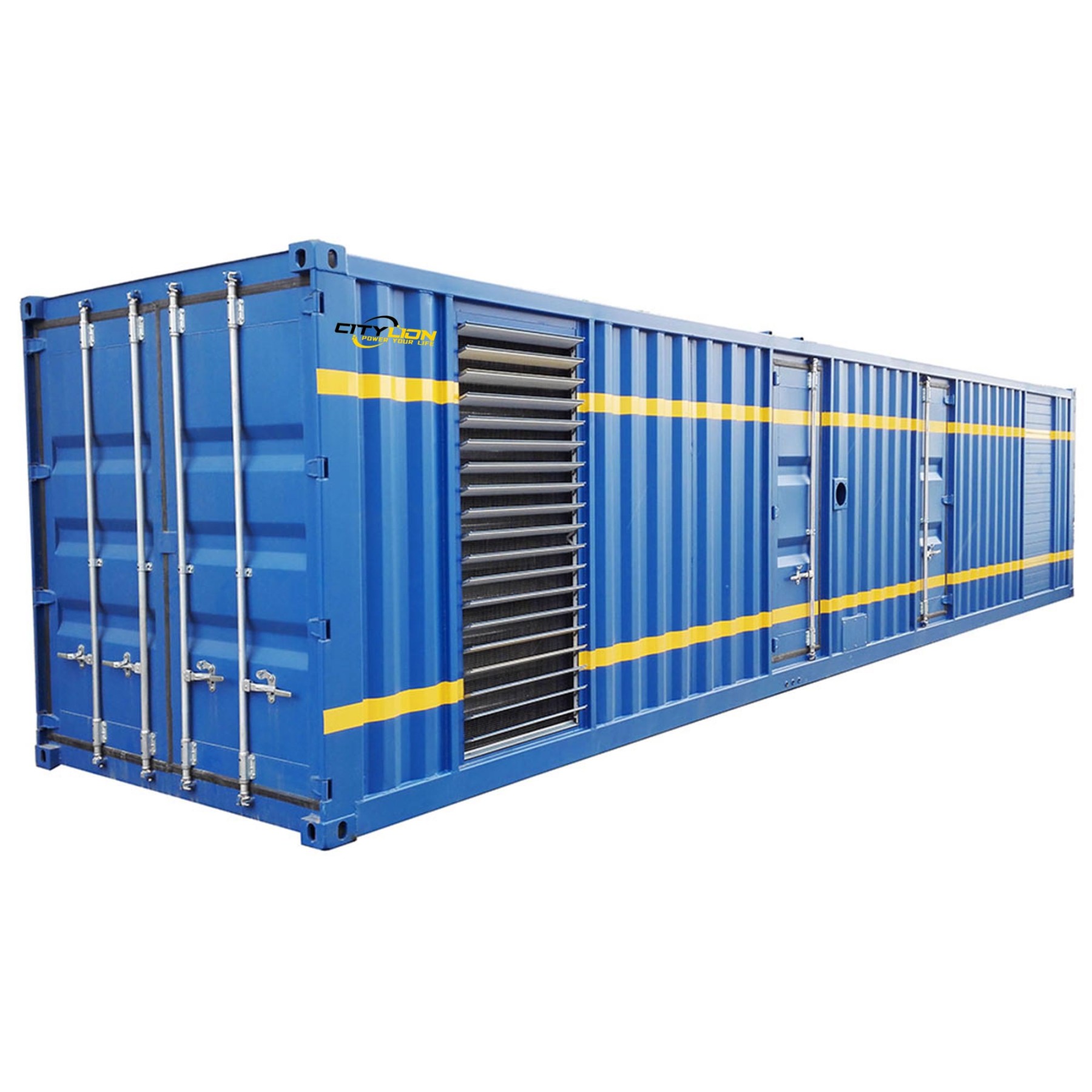 Custom Water Cooled Generating Power 1000kW 1200kW 1600kW 1800kW 2000kW Silent Diesel Generator for Industrial Plant-CITYLION  |  power your life