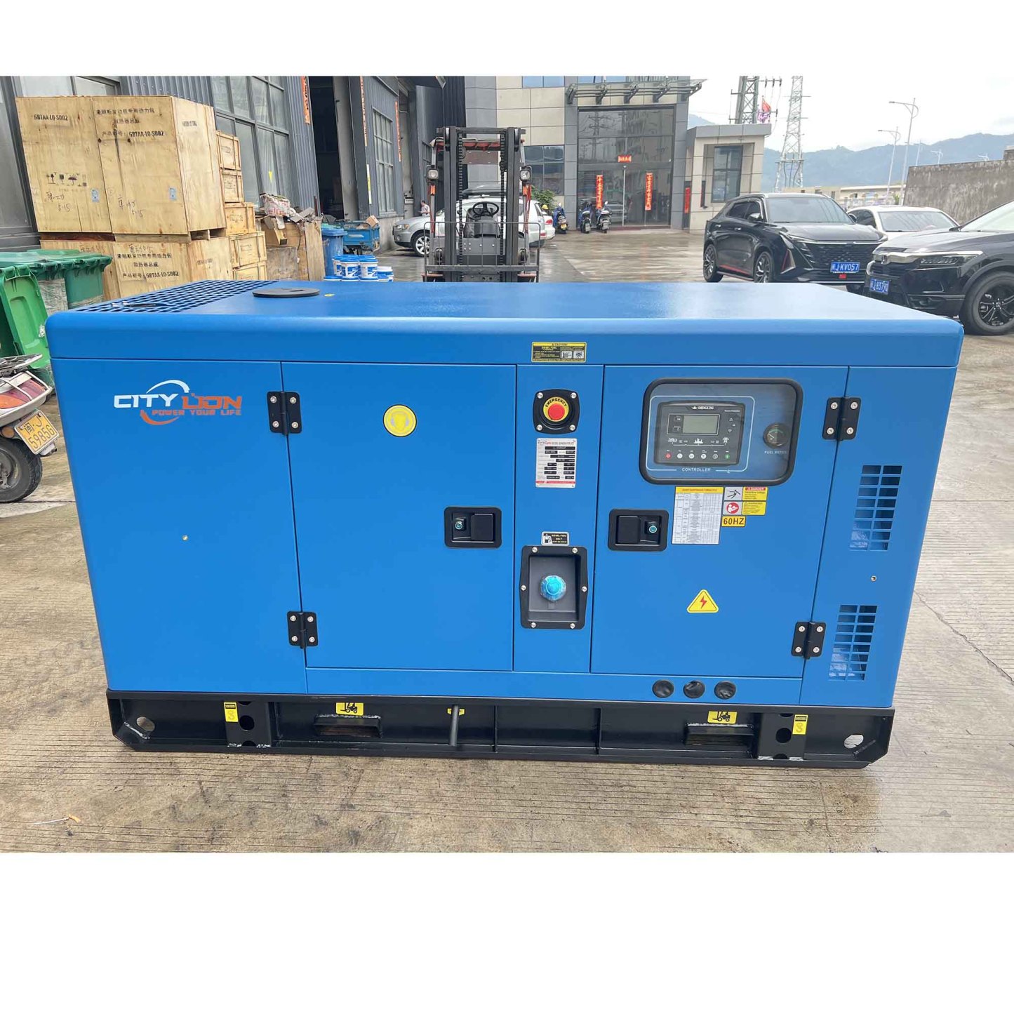 Citylion 15-50kVA Portable Genset, 3/Single Phase 12-40kW Water Cooled Silent Diesel Generator-CITYLION  |  power your life