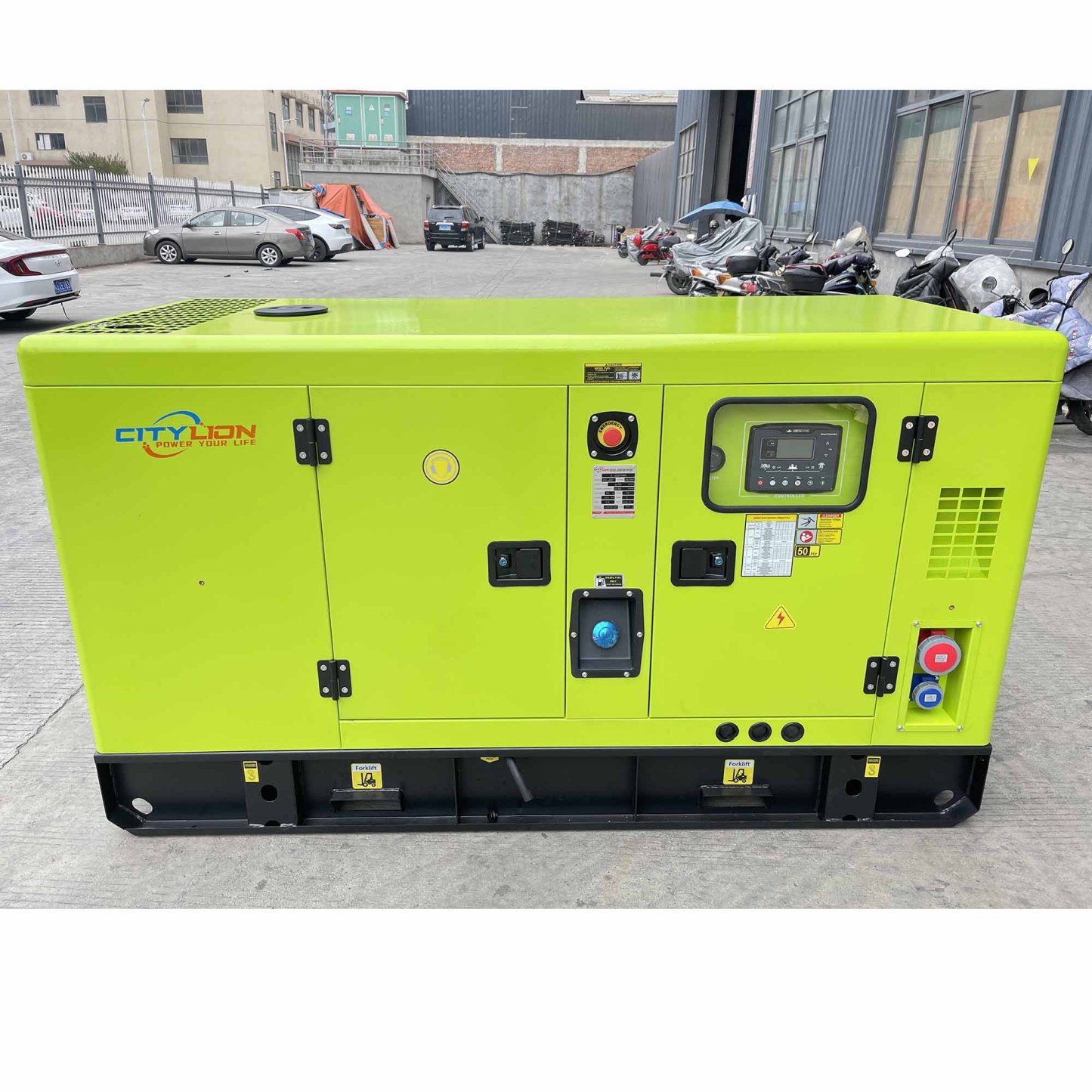 High-End Portable Standby Genset, 3-Phase Single Phase 12-40kW Water Cooled Silent Diesel Generator-CITYLION  |  power your life
