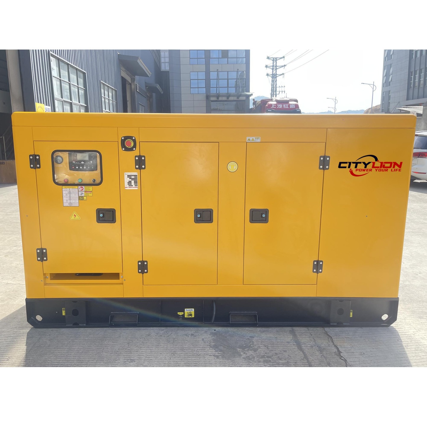 OEM/ODM Silent Diesel Generator, 3/Single Phase 65kVA 75kVA 100kVA 125kVA Water Cooled Genset for Home Backup-CITYLION  |  power your life