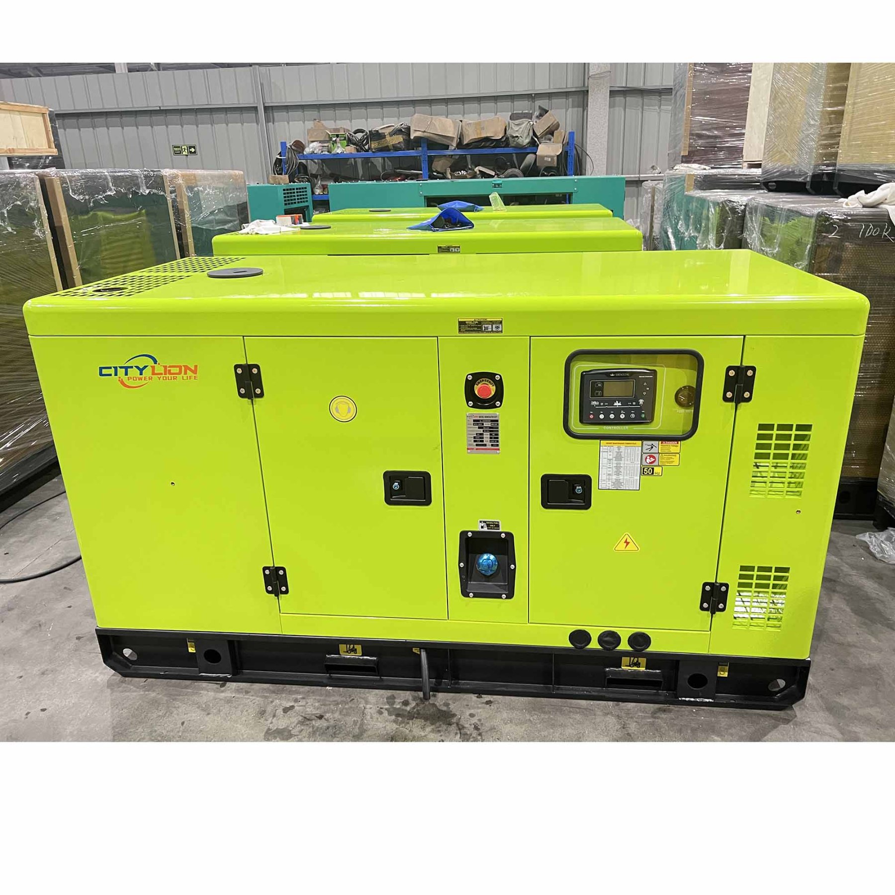 50-100kW Standby 3 Phase Generating Power 65kVA 75kVA 100kVA 125kVA Silent Diesel Generator for Commercial Backup-CITYLION  |  power your life