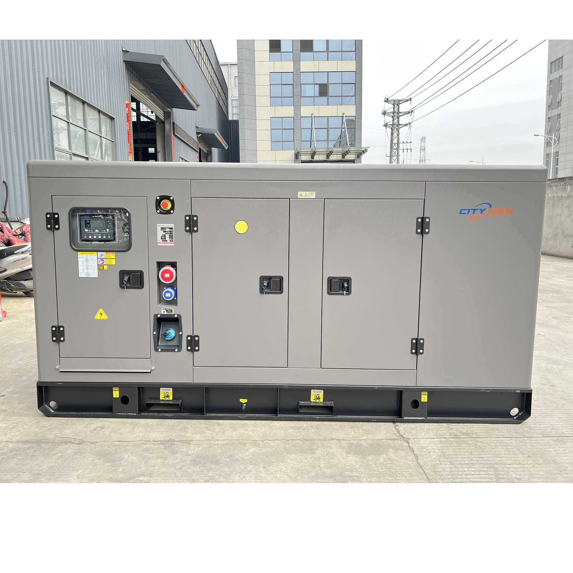 Fuel Efficient 120kW 150kW 200kW ATS Water Cooled Electric Plant 150kVA 188kVA 250kVA Silent Diesel Generator-CITYLION  |  power your life