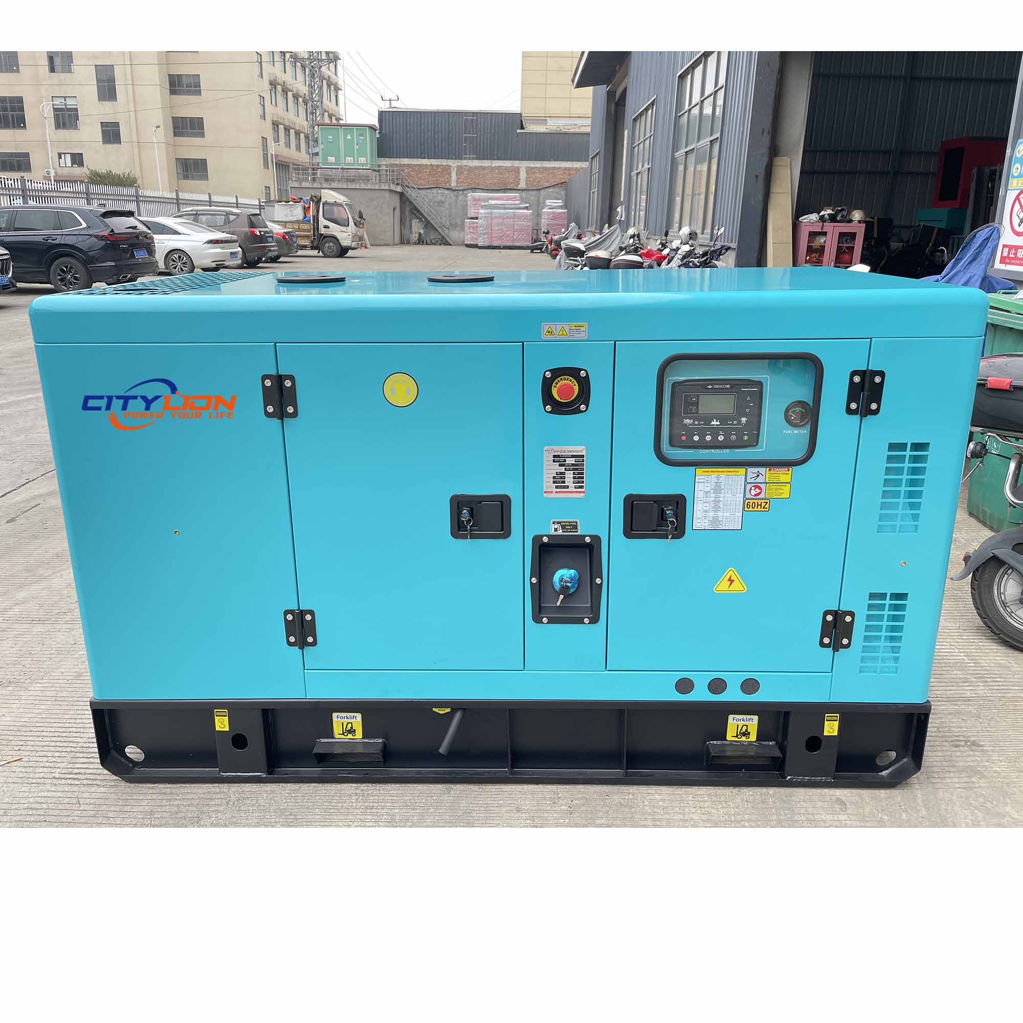 OEM/ODM 12-40kW Soundproof Water Cooled Generator Set 15 KVA 15KVA 12KW 12 KW Silent Diesel Generator