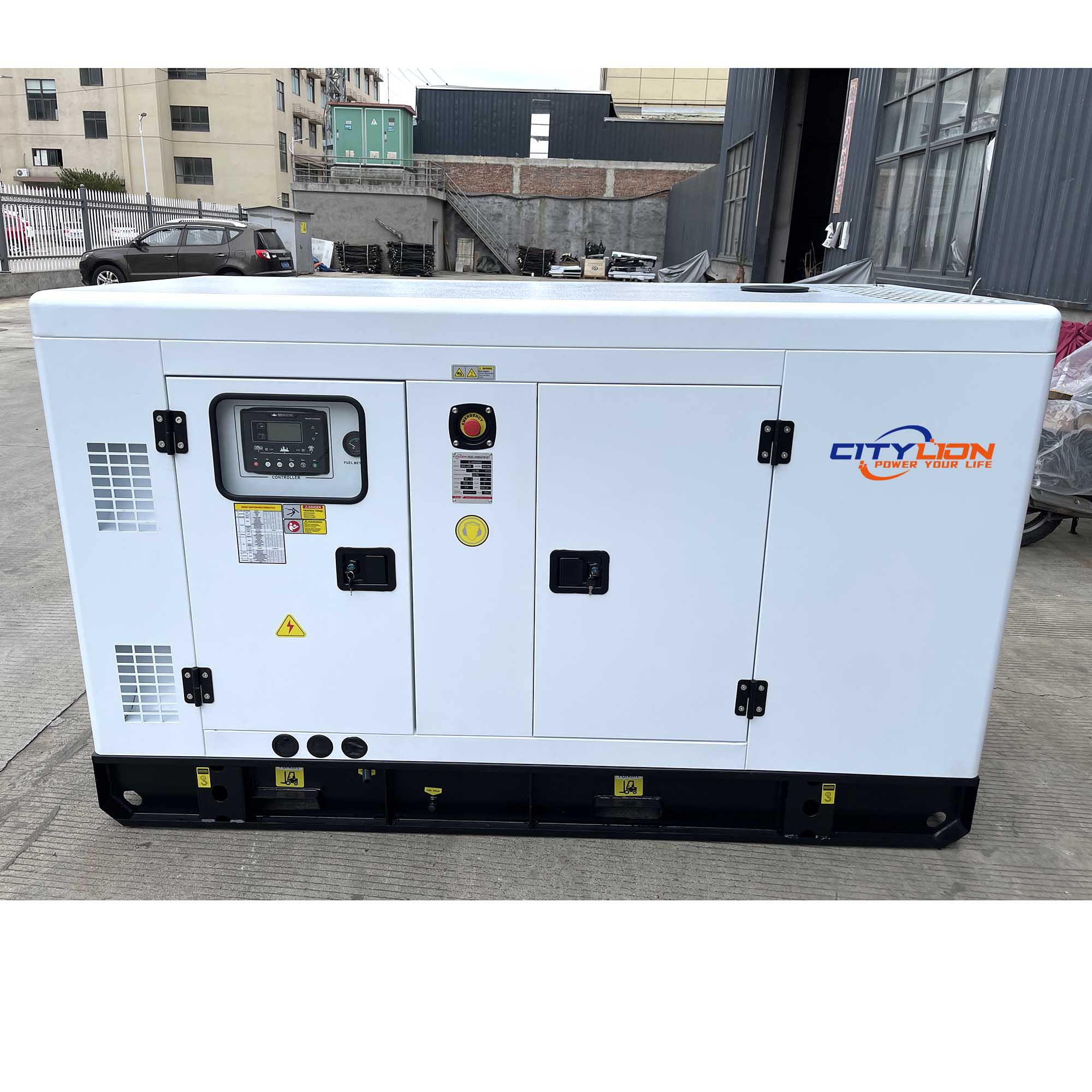 High Quality Stby 4 Cylinder Generator Set 12-40kW Silent Diesel Generator for Remote Area