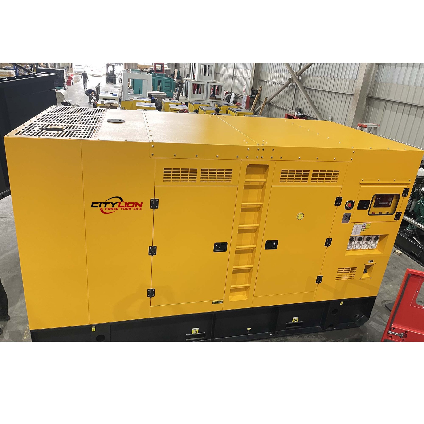Premium Quality Waterproof AC Alternator Genset, 450kW 500kW 600kW 800kW Silent Diesel Generator for Industrial-CITYLION  |  power your life