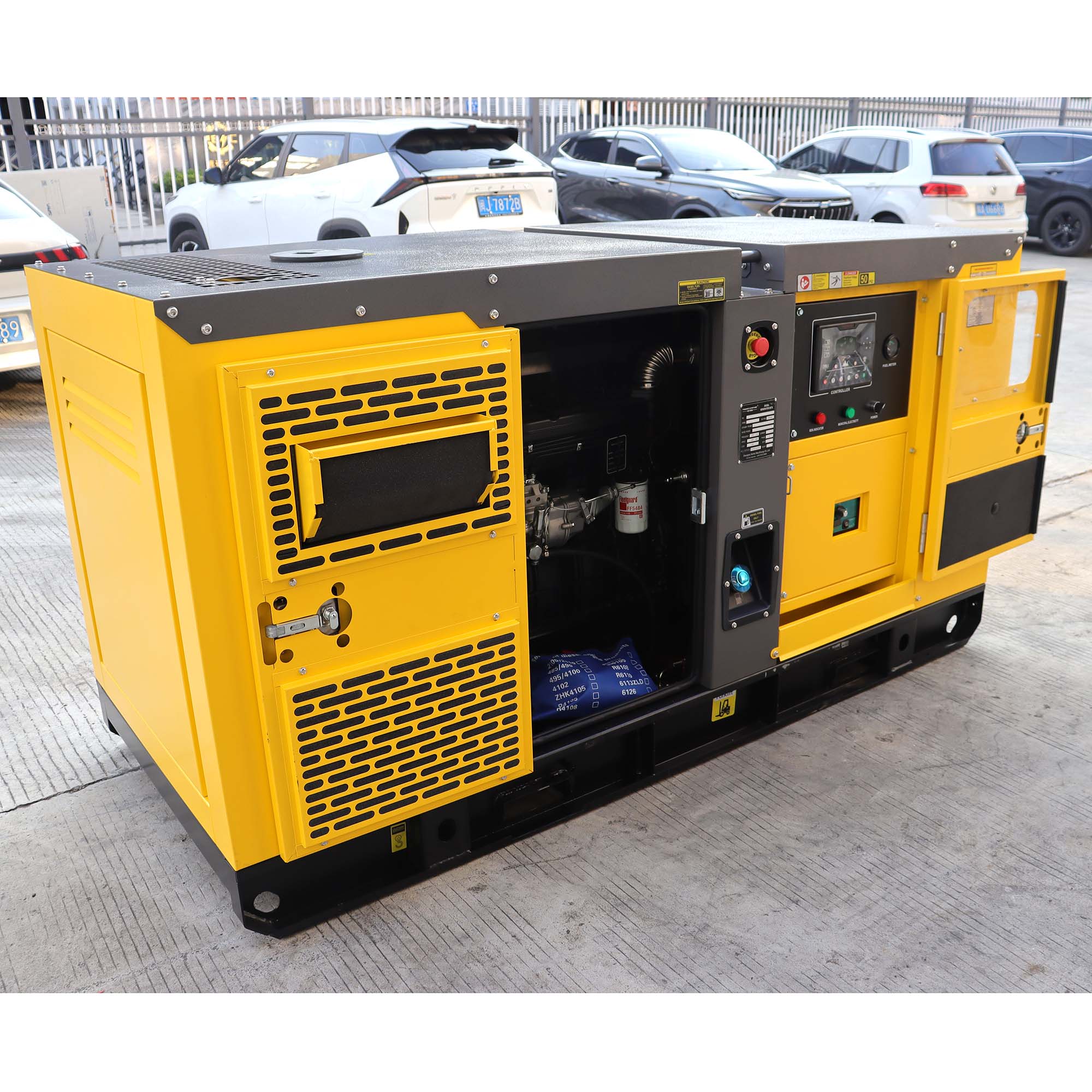 Hot Sale 3 Phase Portable Backup Genset, Single Phase 15-50kVA Water Cooled Silent Diesel Generator-CITYLION  |  power your life