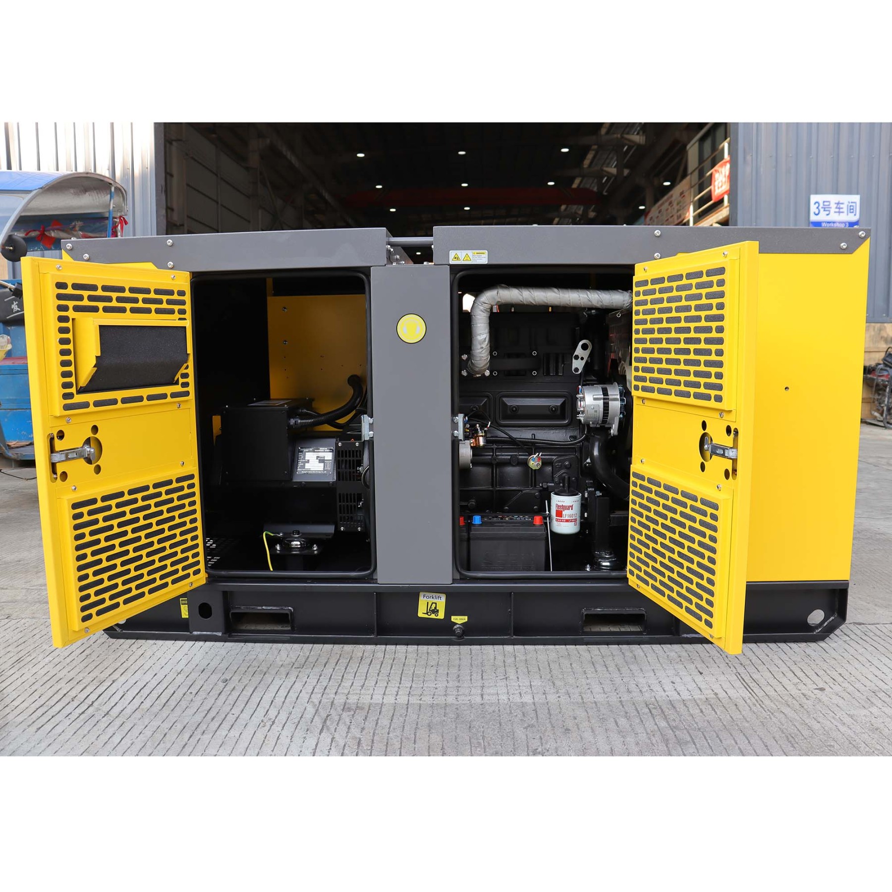 Hot Sale 3 Phase Portable Backup Genset, Single Phase 15-50kVA Water Cooled Silent Diesel Generator-CITYLION  |  power your life