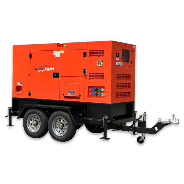 High Standard Portable Standby Genset 3Phase 120kW 150kW 200kW Trailer Type Silent Diesel Generator-CITYLION  |  power your life