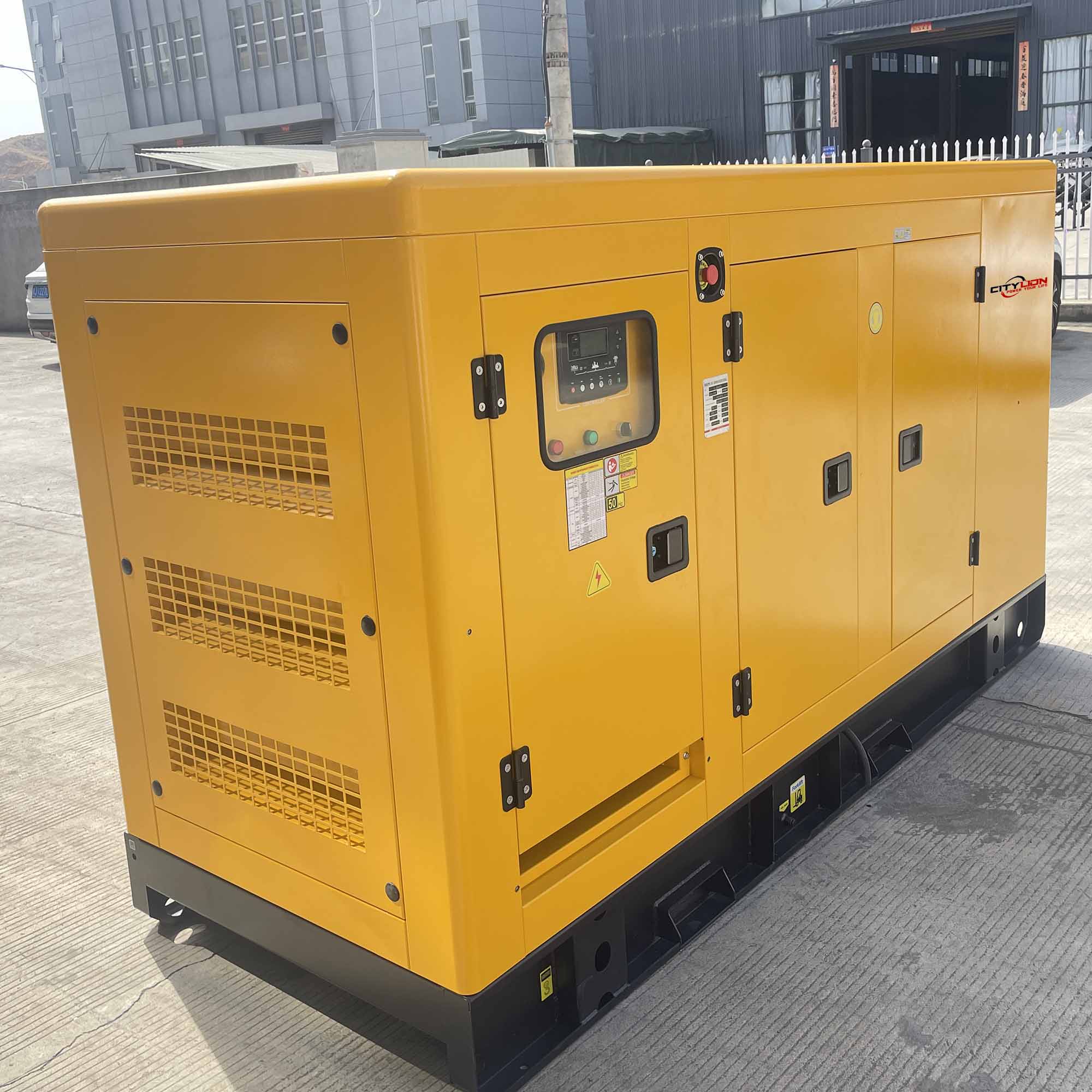 OEM/ODM Silent Diesel Generator, 3/Single Phase 65kVA 75kVA 100kVA 125kVA Water Cooled Genset for Home Backup-CITYLION  |  power your life