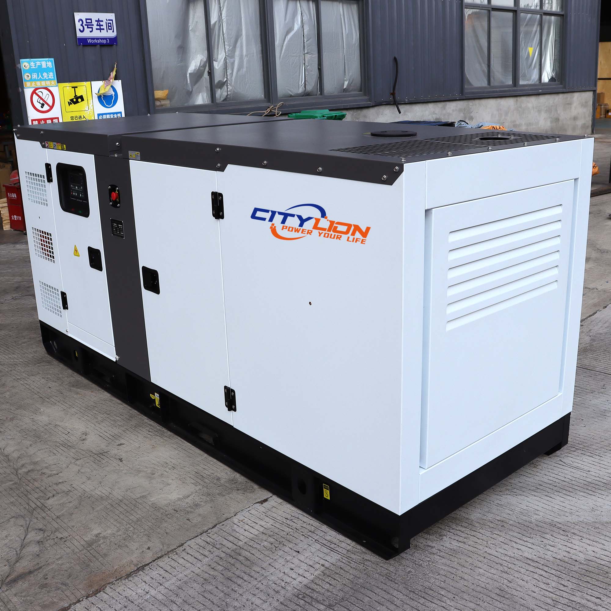 Premium Quality Soundproof Brushless Alternator Power Generator 50kW 60kW 80kW 100kW Silent Diesel Generator for Commercial Use-CITYLION  |  power your life