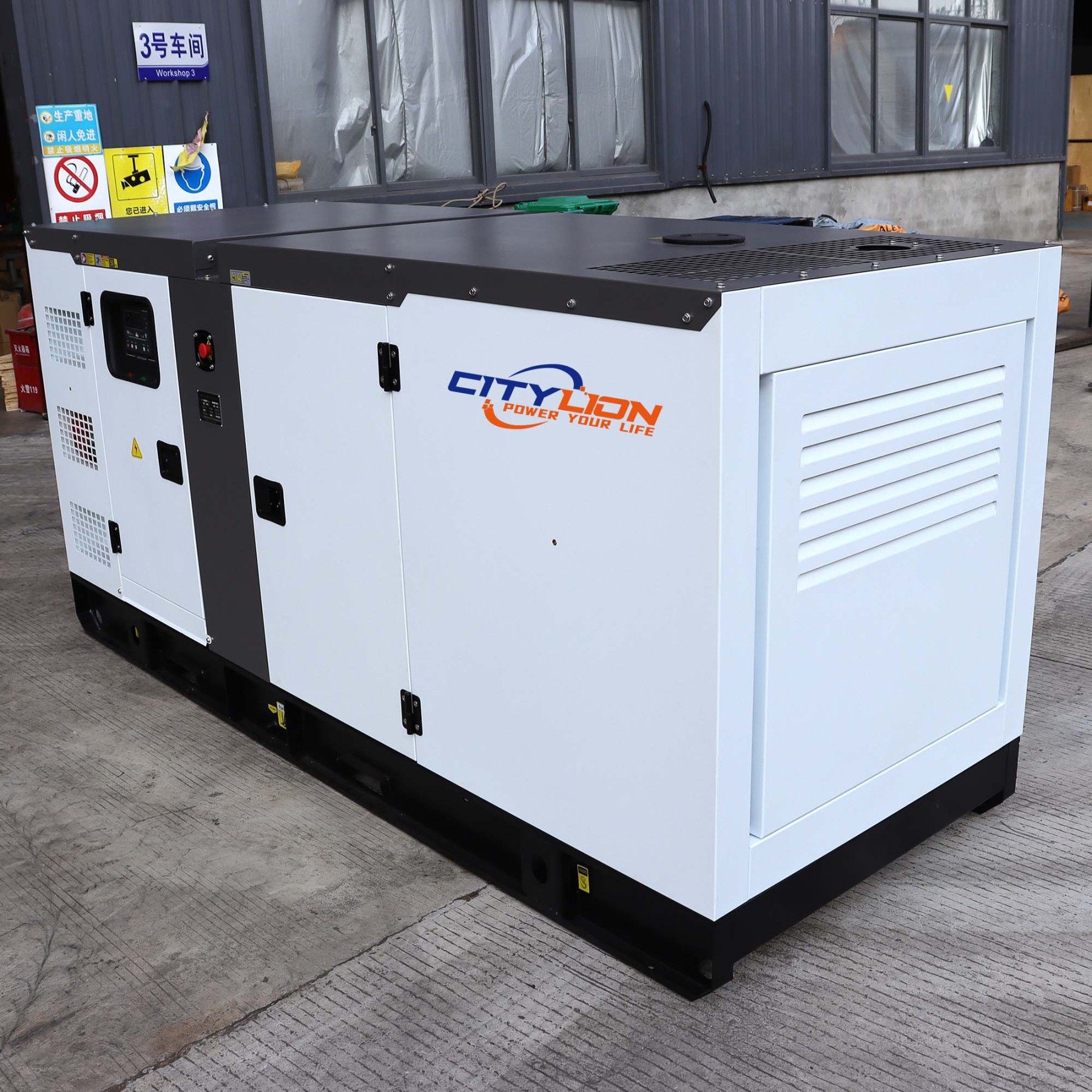 Premium Quality Soundproof Brushless Alternator Power Generator 50kW 60kW 80kW 100kW Silent Diesel Generator for Commercial Use-CITYLION  |  power your life