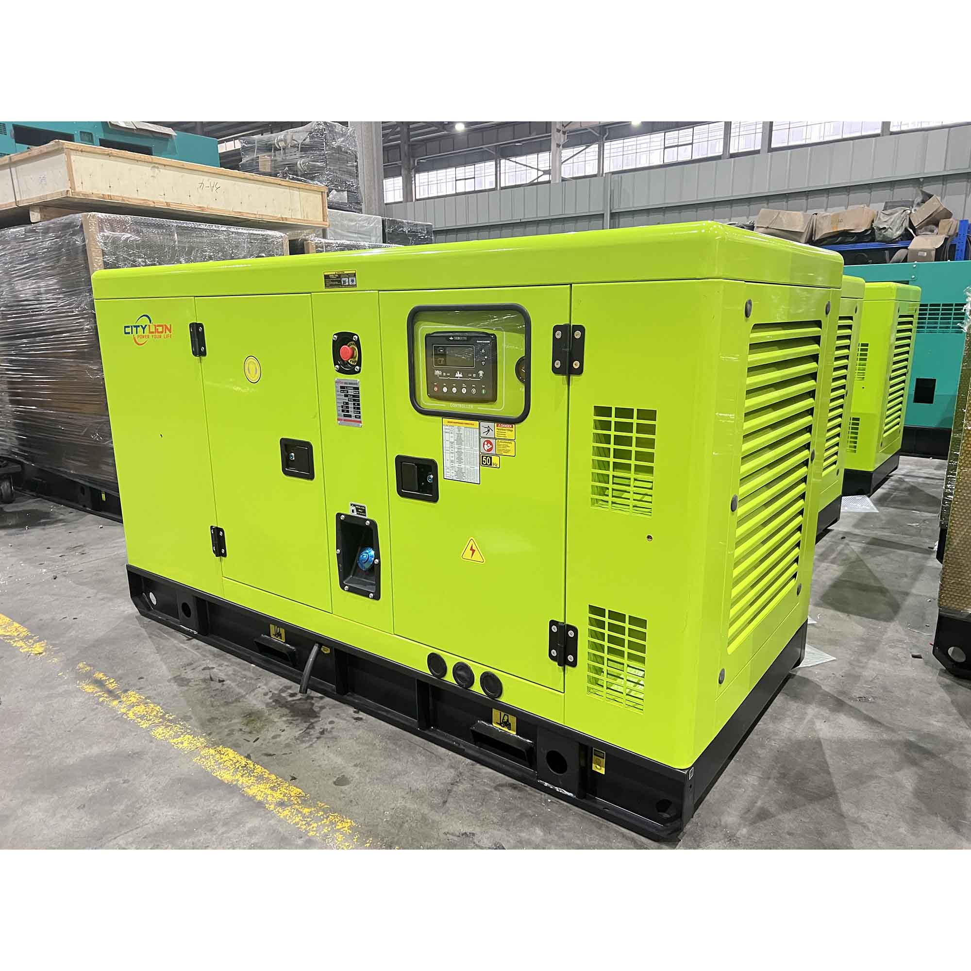 50-100kW Standby 3 Phase Generating Power 65kVA 75kVA 100kVA 125kVA Silent Diesel Generator for Commercial Backup-CITYLION  |  power your life