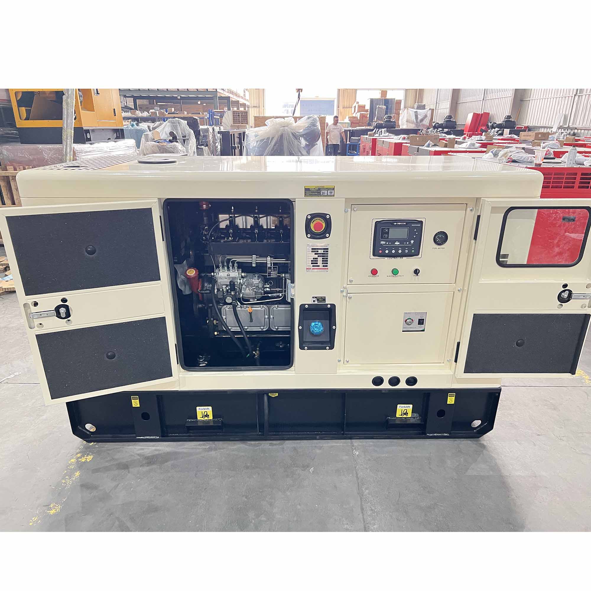 Hot Sale Standby 3 Phase Generating Power 15kVA 20kVA 25kVA 30kVA 40kVA 50kVA Silent Diesel Generator for Commercial Use