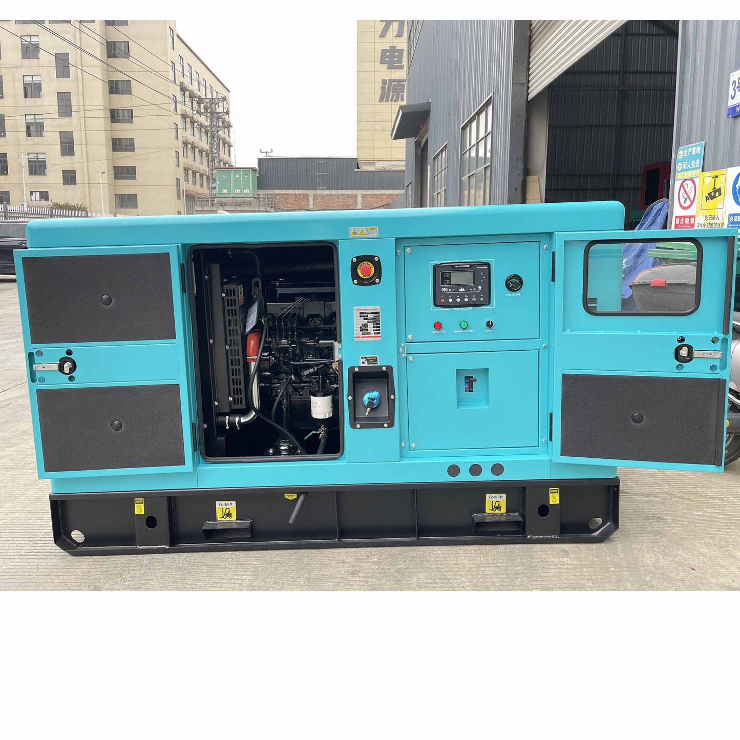 OEM/ODM 12-40kW Soundproof Water Cooled Generator Set 15 KVA 15KVA 12KW 12 KW Silent Diesel Generator