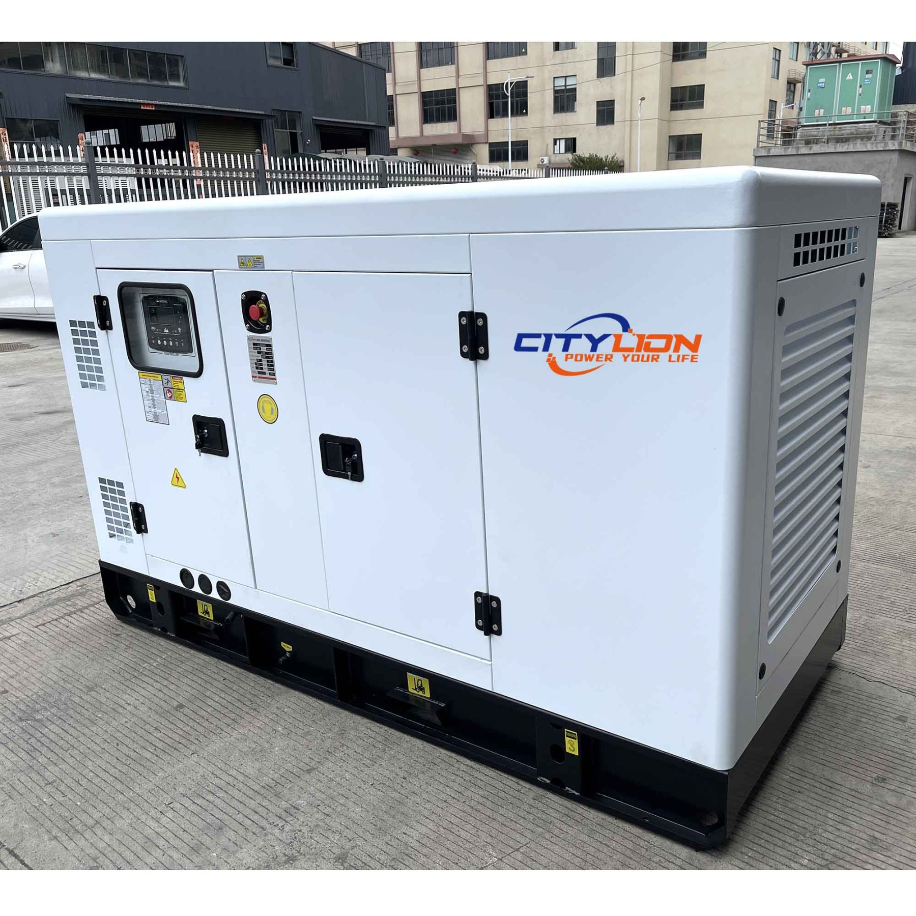 High Quality Stby 4 Cylinder Generator Set 12-40kW Silent Diesel Generator for Remote Area