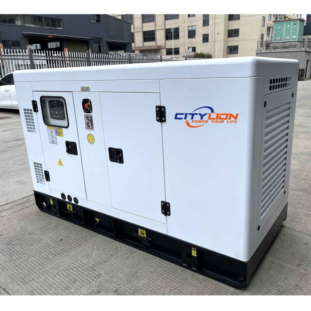 High Quality Stby 4 Cylinder Generator Set 12-40kW Silent Diesel Generator for Remote Area