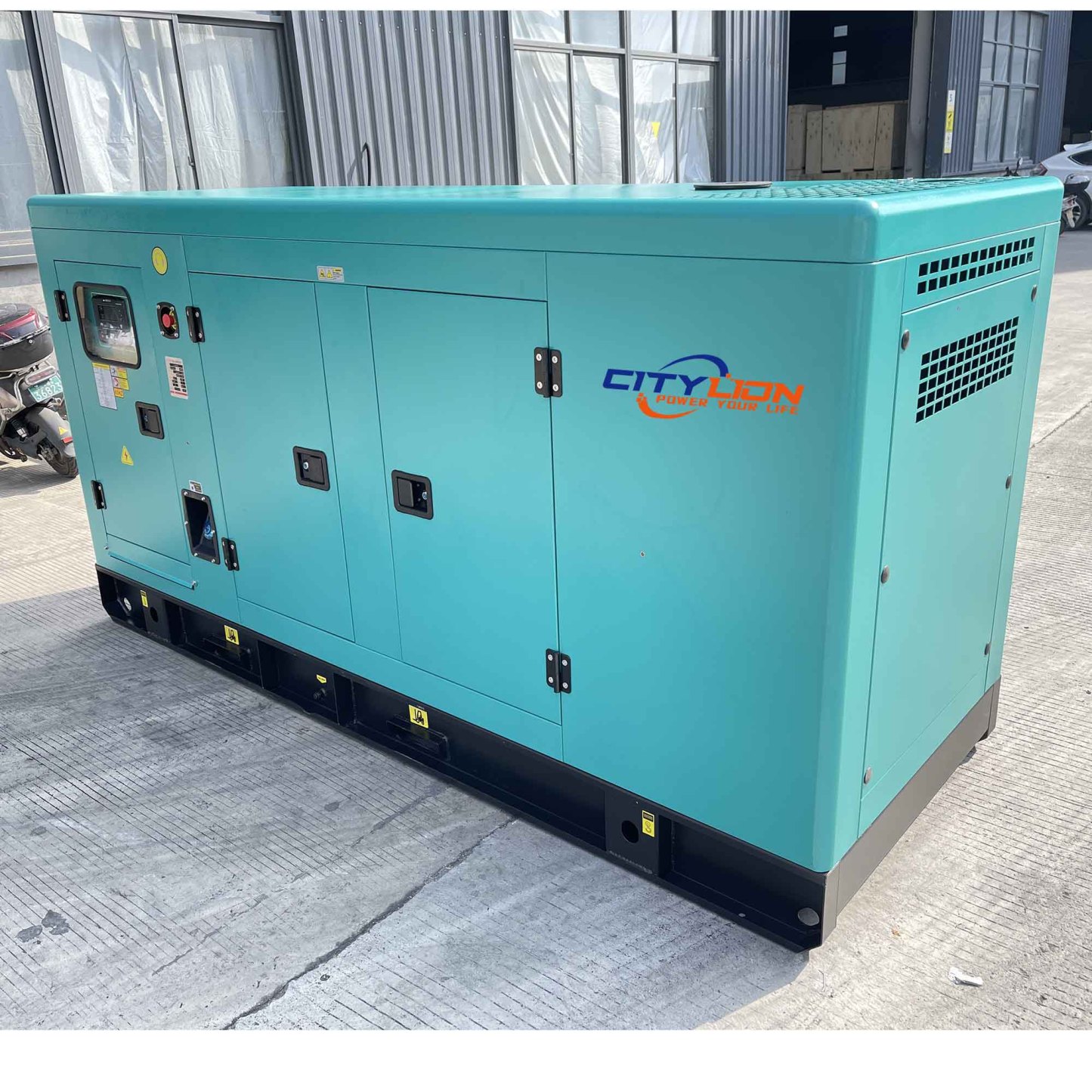 Custom 3 Phase 150-250kVA Silent Diesel Generator, Single Phase 120kW 150kW 200kW Water Cooled Genset for Commercial-CITYLION  |  power your life