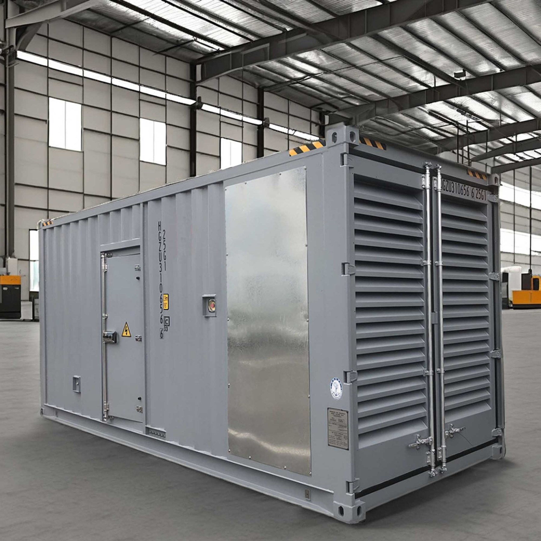 Factory Sale Water Cooled Genset, 1000kW 1600kW 1800kW 2000kW Electric Plant Container Type Silent Diesel Generator-CITYLION  |  power your life