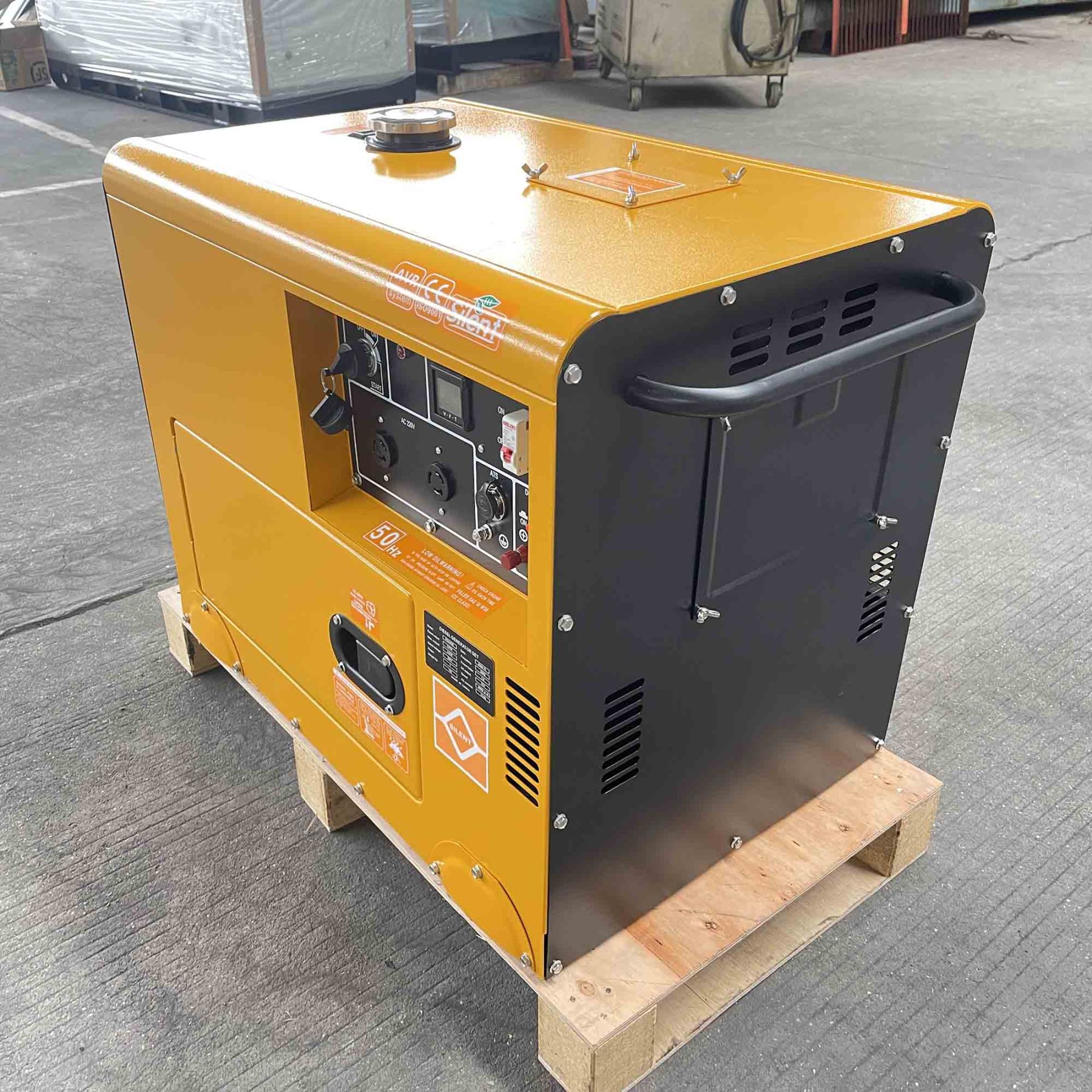 Factory Direct Portable Silent Diesel Generator, 3kW 5kW 6kW 7kW 7.5kW 8.5kW 10kW Air Cooled Genset for Home Backup-CITYLION  |  power your life