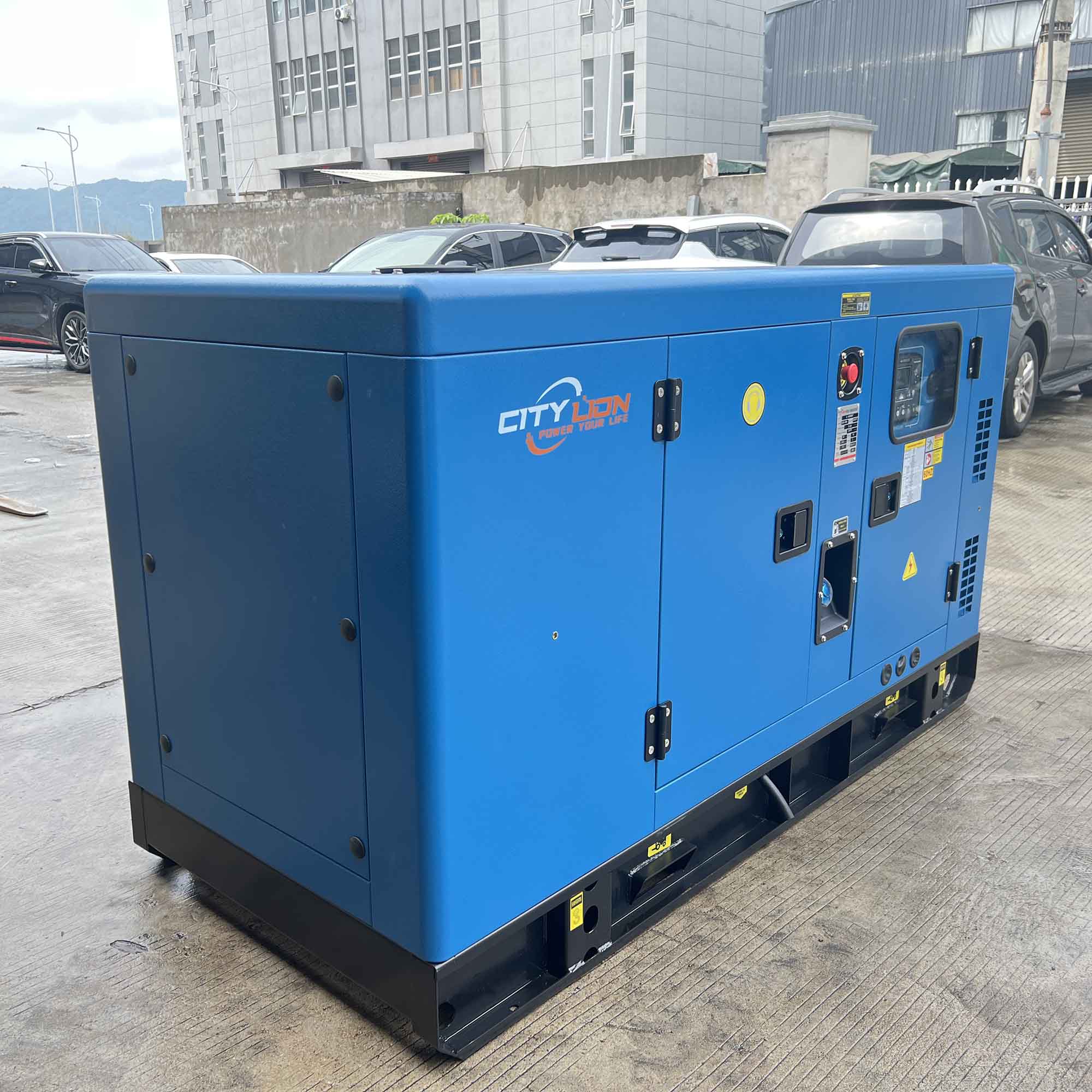 Citylion 15-50kVA Portable Genset, 3/Single Phase 12-40kW Water Cooled Silent Diesel Generator-CITYLION  |  power your life