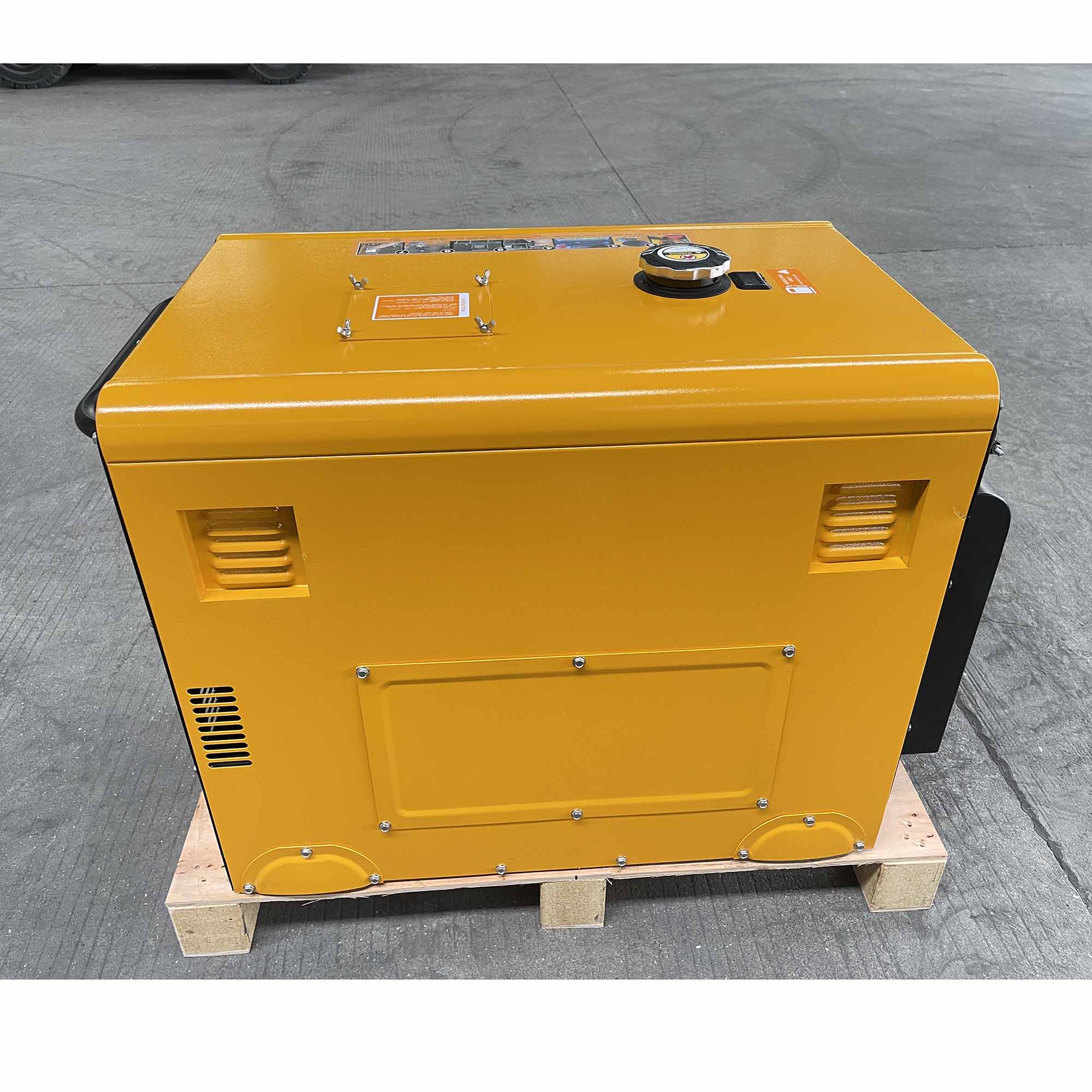 Factory Direct Portable Silent Diesel Generator, 3kW 5kW 6kW 7kW 7.5kW 8.5kW 10kW Air Cooled Genset for Home Backup-CITYLION  |  power your life