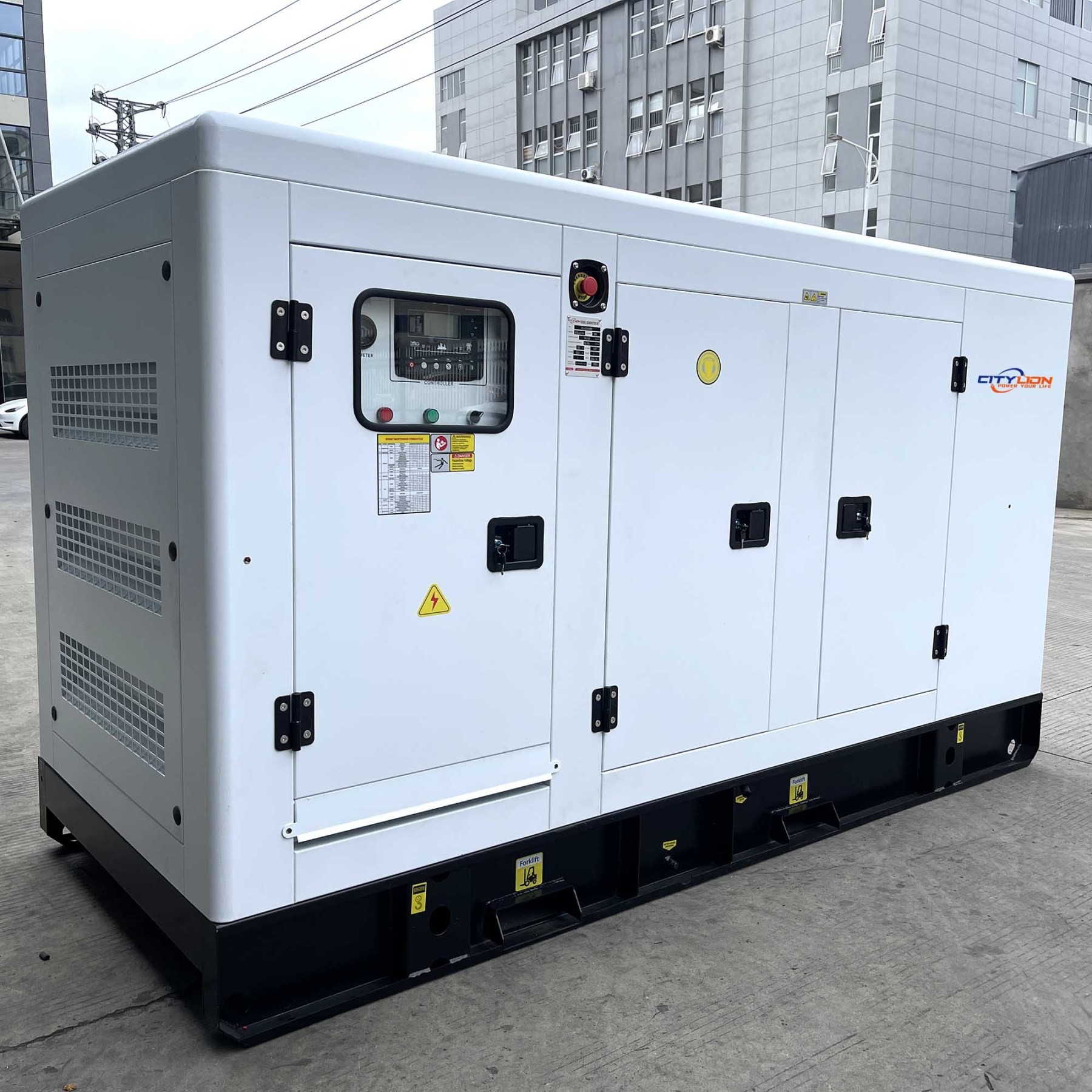 Factory Direct Silent Diesel Generator, Three/Single Phase 50kW 60kW 80kW 100kW Water Cooled Genset for Home Backup-CITYLION  |  power your life