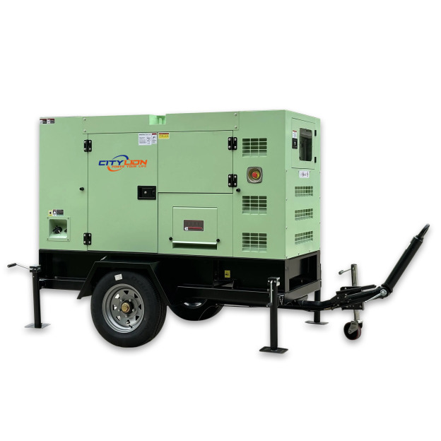 High Standard Portable Standby Genset 3Phase 120kW 150kW 200kW Trailer Type Silent Diesel Generator-CITYLION  |  power your life