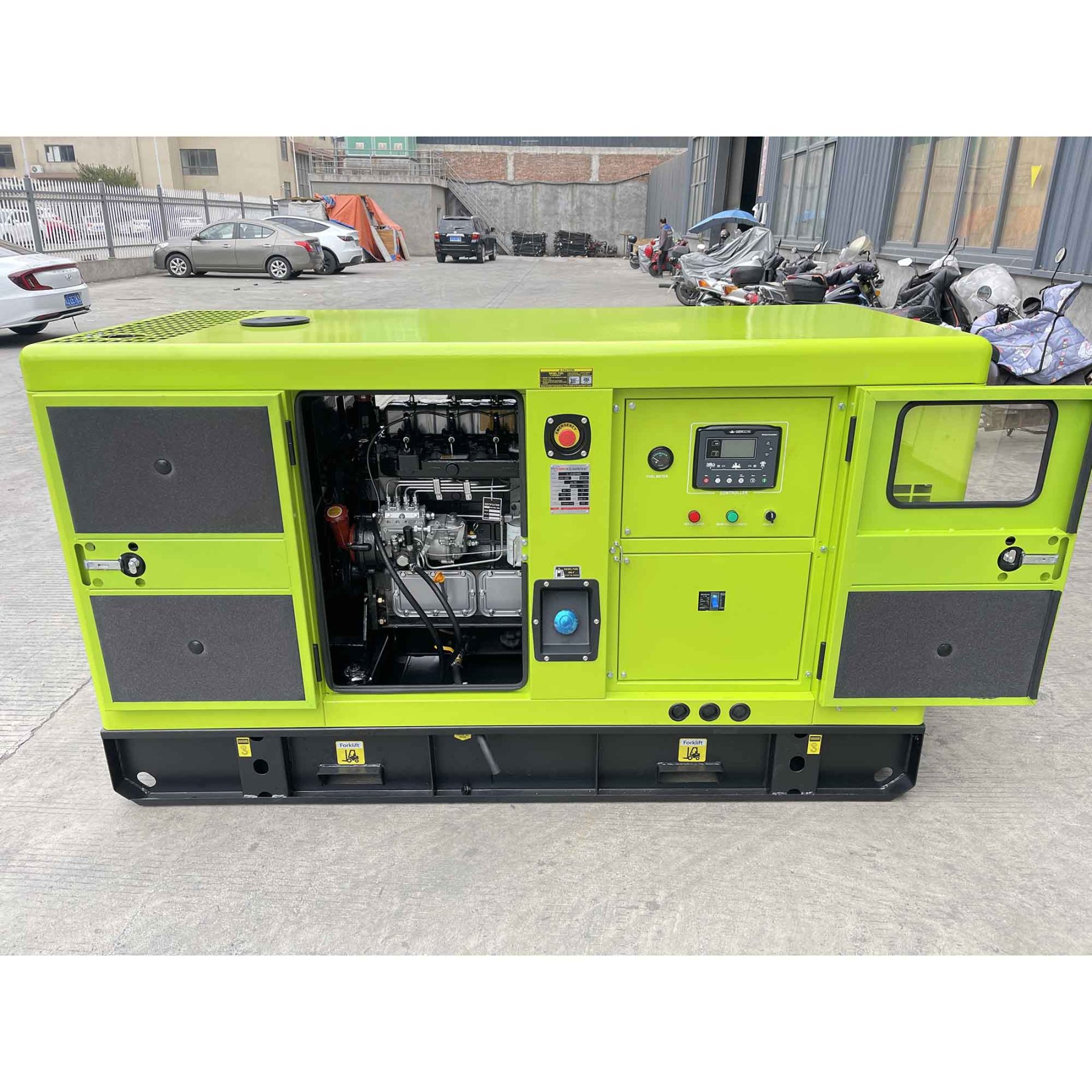 High-End Portable Standby Genset, 3-Phase Single Phase 12-40kW Water Cooled Silent Diesel Generator-CITYLION  |  power your life