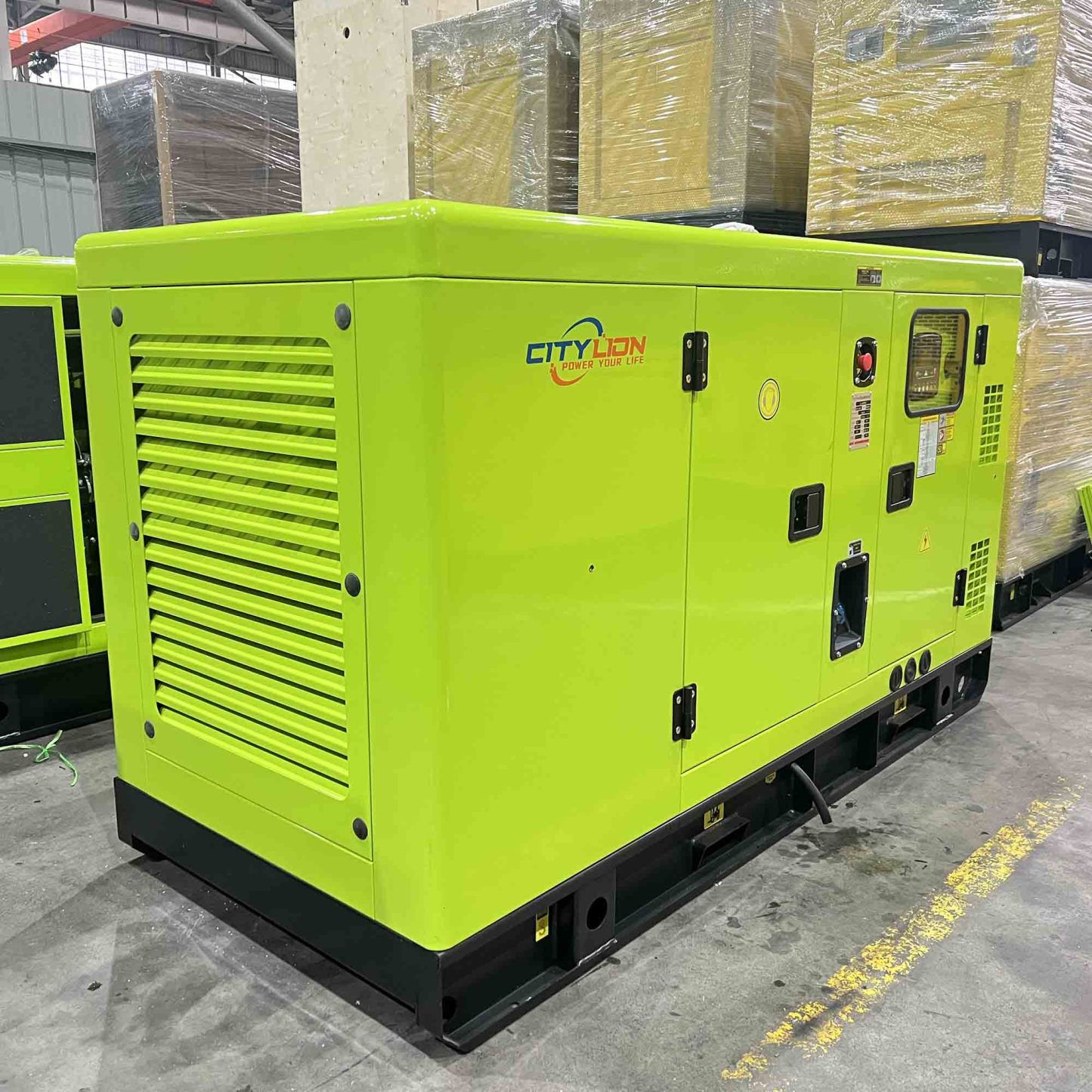 50-100kW Standby 3 Phase Generating Power 65kVA 75kVA 100kVA 125kVA Silent Diesel Generator for Commercial Backup-CITYLION  |  power your life