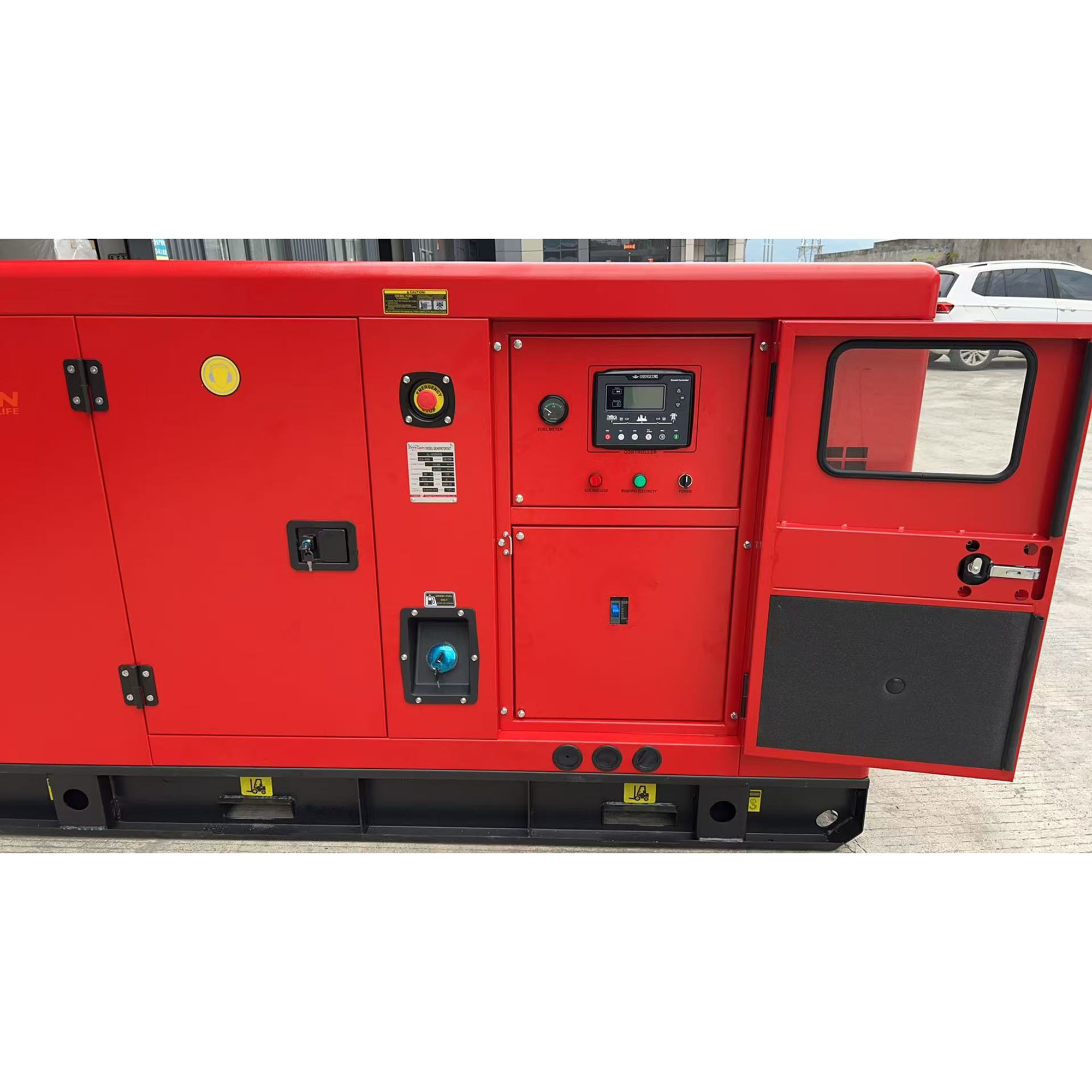 Custom 60-125kVA Portable 3 Phase Power Generator 63 KVA 63KVA 50KW 50 KW Silent Diesel Generator for Data Center