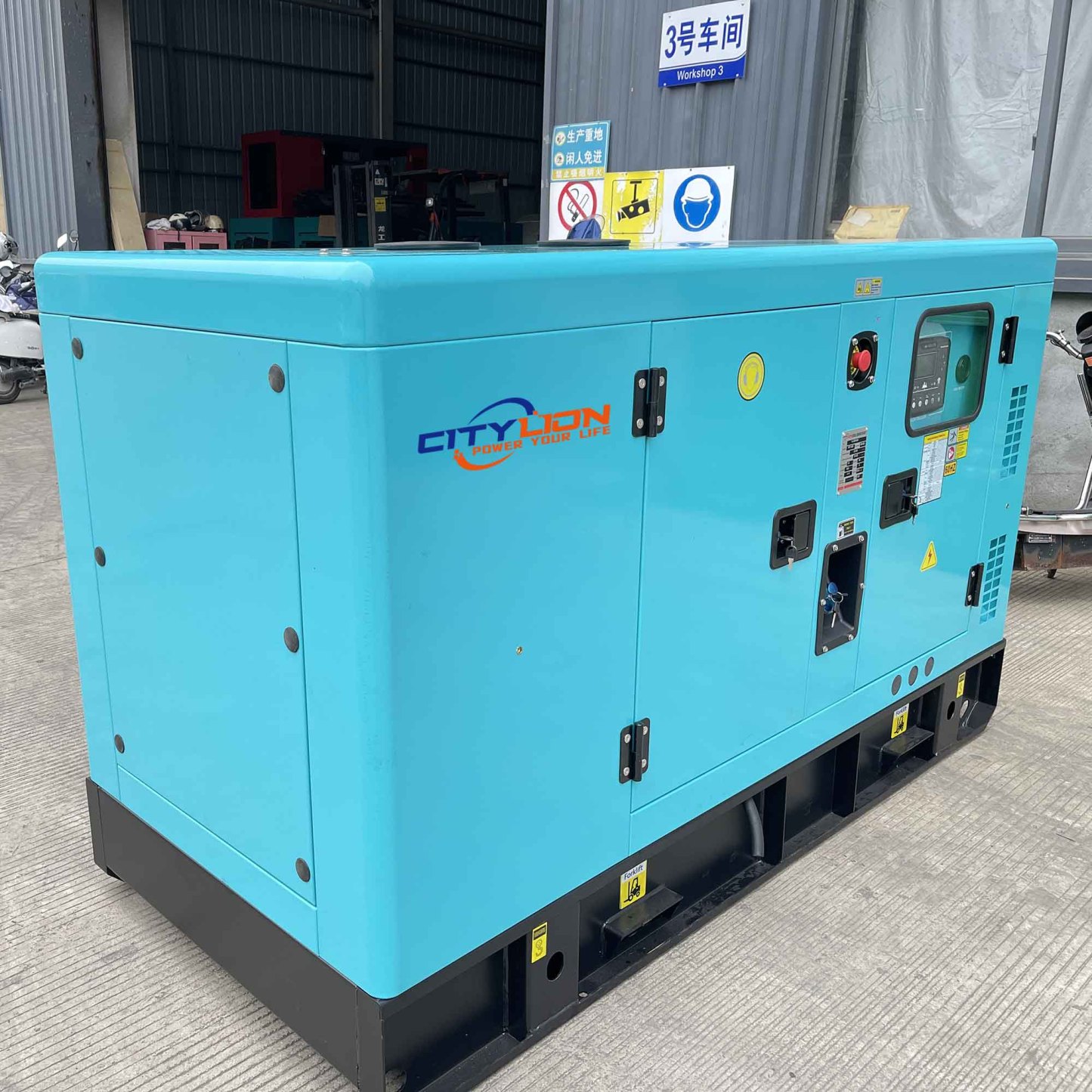 OEM/ODM 12-40kW Soundproof Water Cooled Generator Set 15 KVA 15KVA 12KW 12 KW Silent Diesel Generator