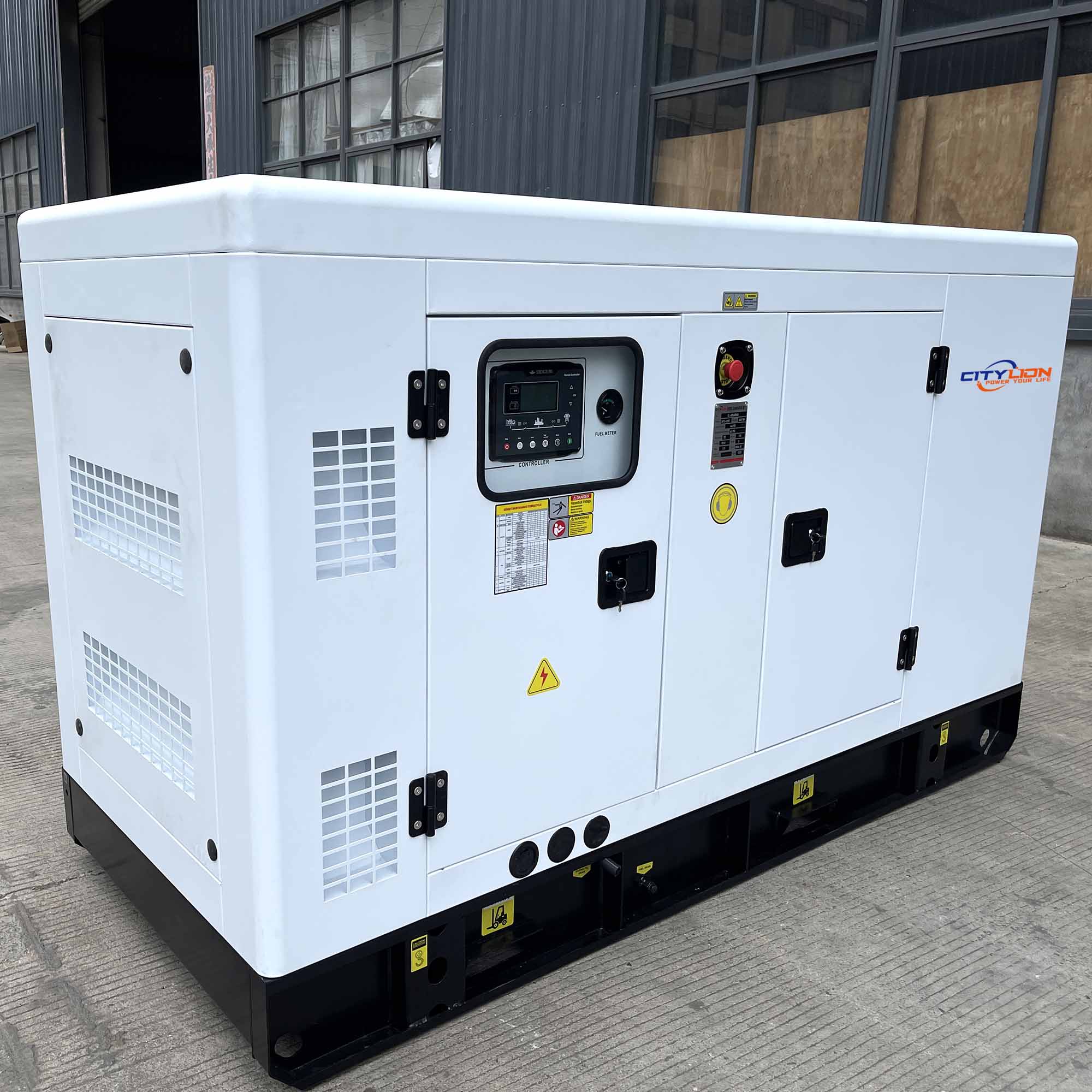 High Quality Stby 4 Cylinder Generator Set 12-40kW Silent Diesel Generator for Remote Area