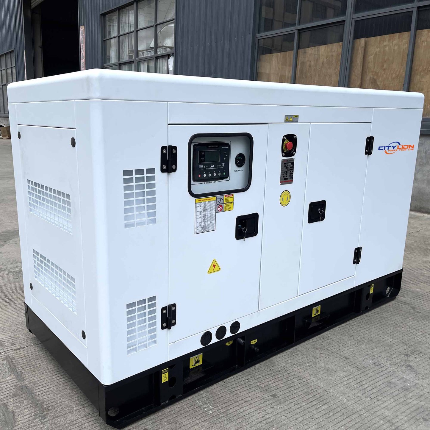 High Quality Stby 4 Cylinder Generator Set 12-40kW Silent Diesel Gener