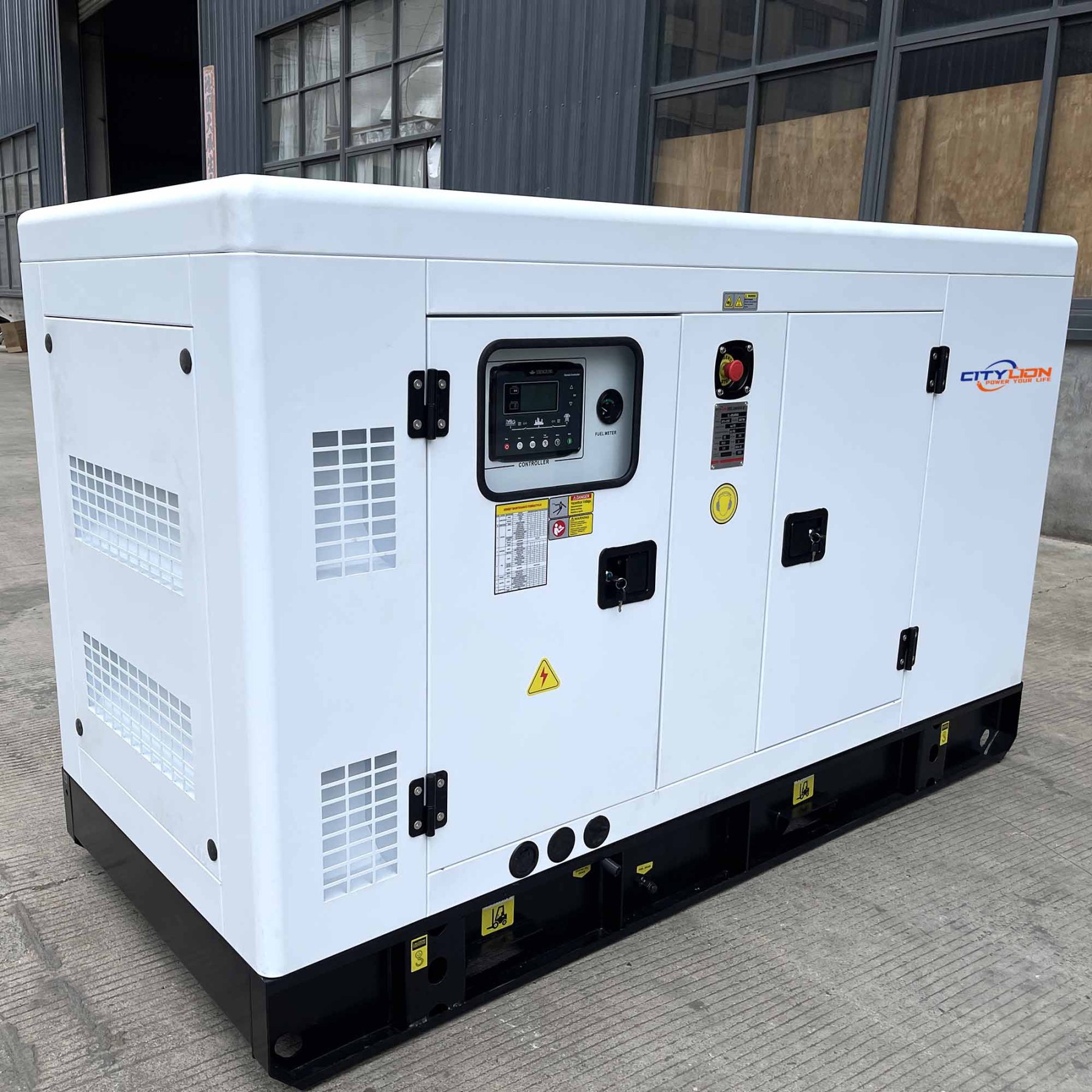 High Quality Stby 4 Cylinder Generator Set 12-40kW Silent Diesel Gener