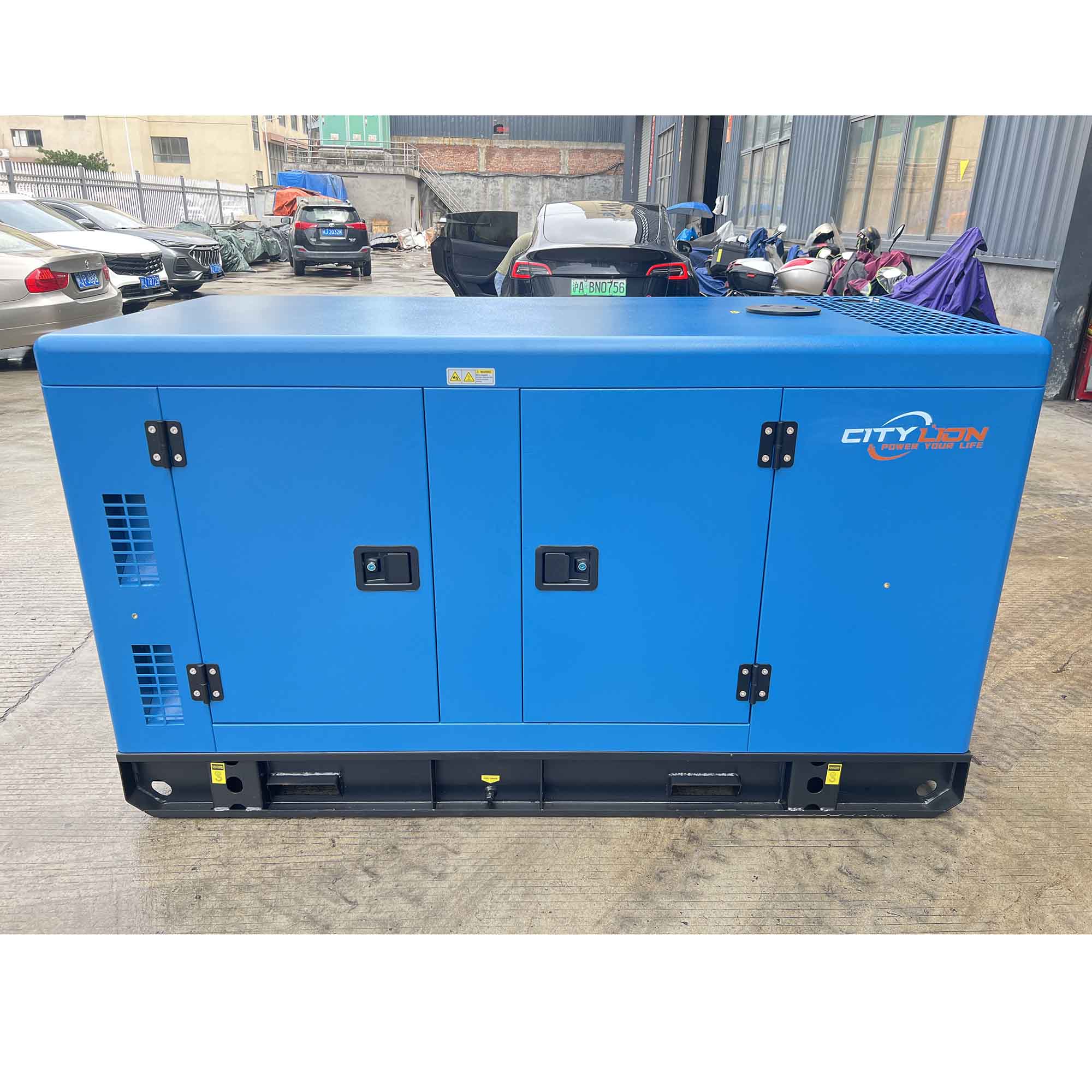 Citylion 15-50kVA Portable Genset, 3/Single Phase 12-40kW Water Cooled Silent Diesel Generator-CITYLION  |  power your life