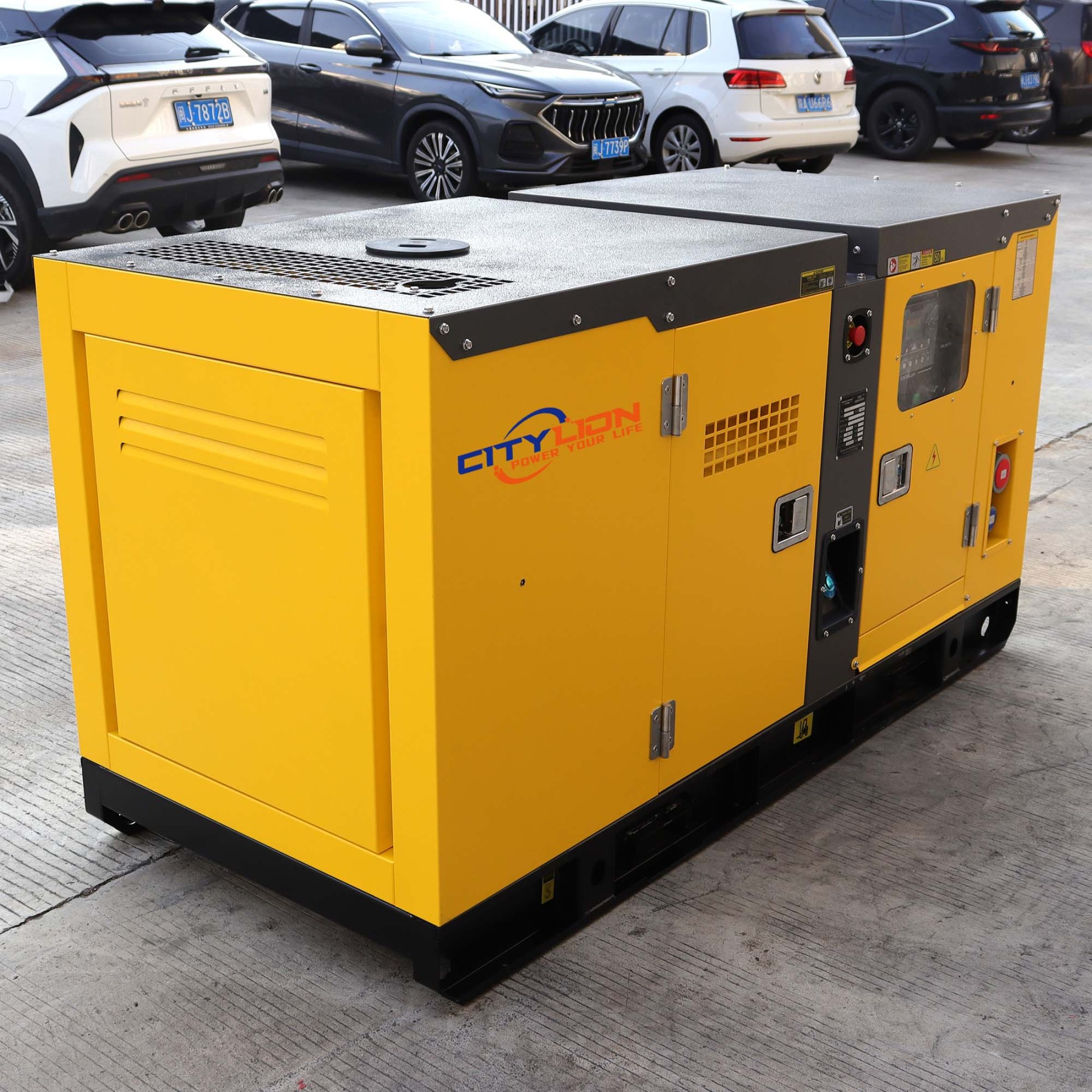 Hot Sale 3 Phase Portable Backup Genset, Single Phase 15-50kVA Water Cooled Silent Diesel Generator-CITYLION  |  power your life