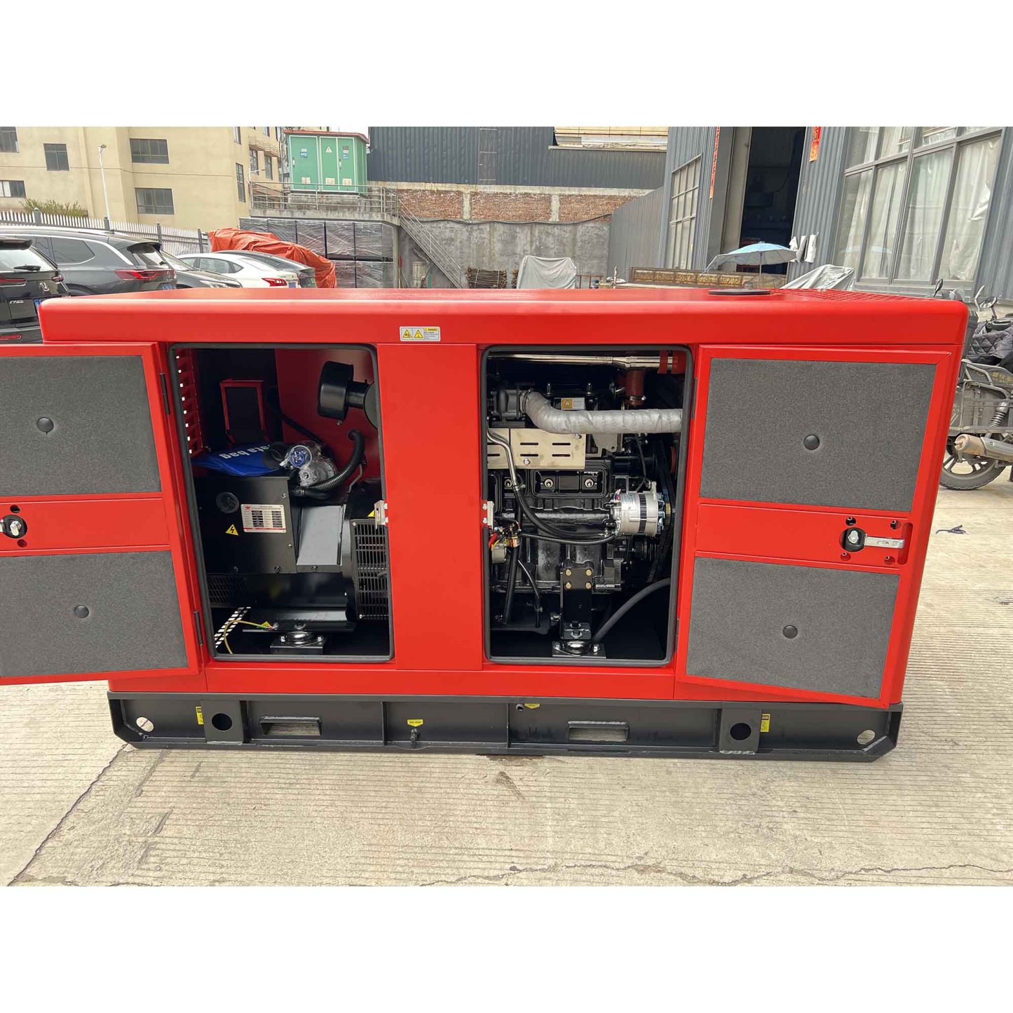Custom 60-125kVA Portable 3 Phase Power Generator 63 KVA 63KVA 50KW 50 KW Silent Diesel Generator for Data Center