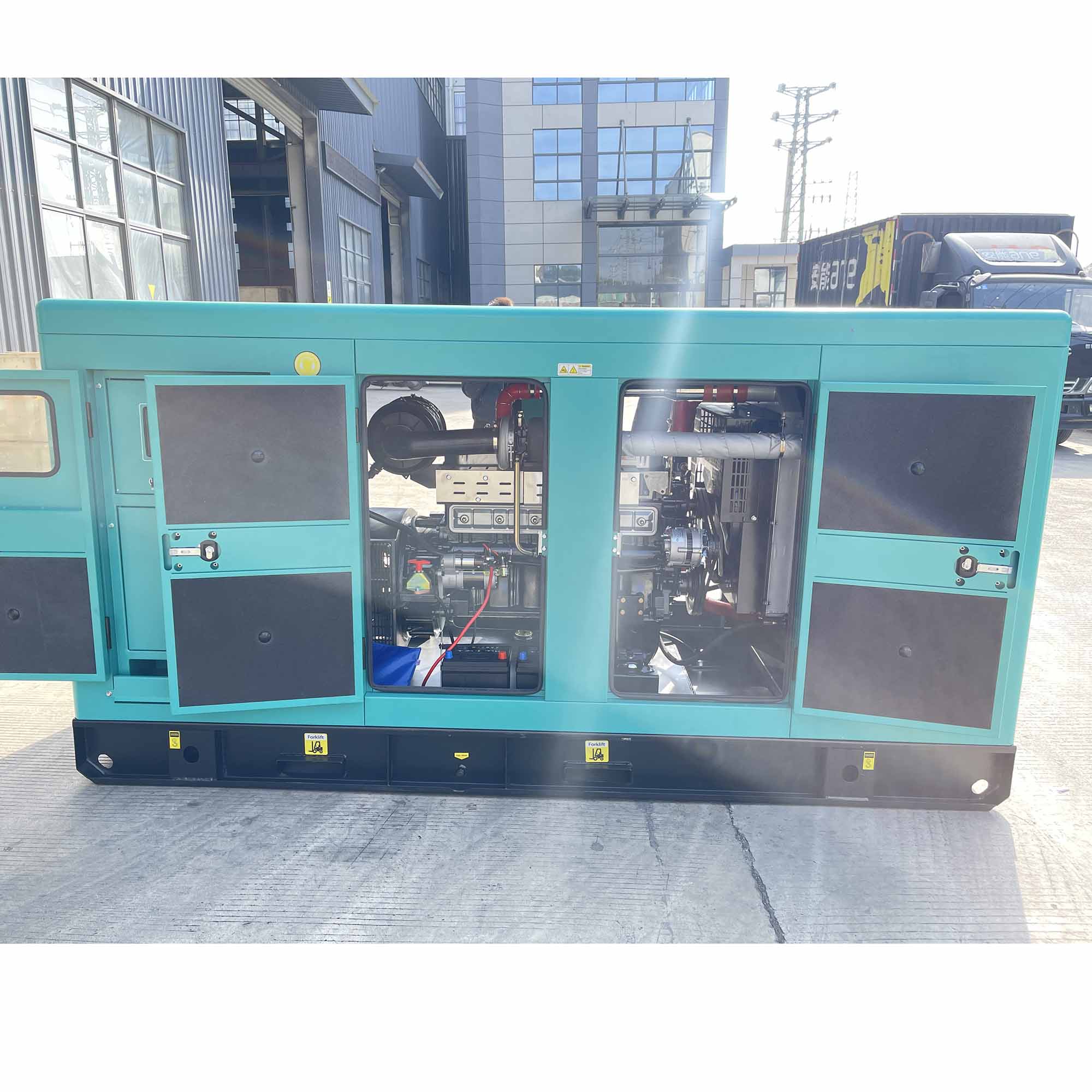 Custom 3 Phase 150-250kVA Silent Diesel Generator, Single Phase 120kW 150kW 200kW Water Cooled Genset for Commercial-CITYLION  |  power your life