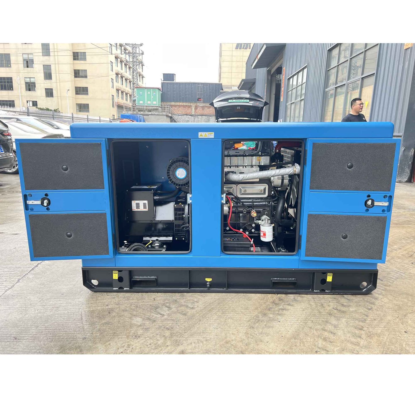 Citylion 15-50kVA Portable Genset, 3/Single Phase 12-40kW Water Cooled Silent Diesel Generator-CITYLION  |  power your life