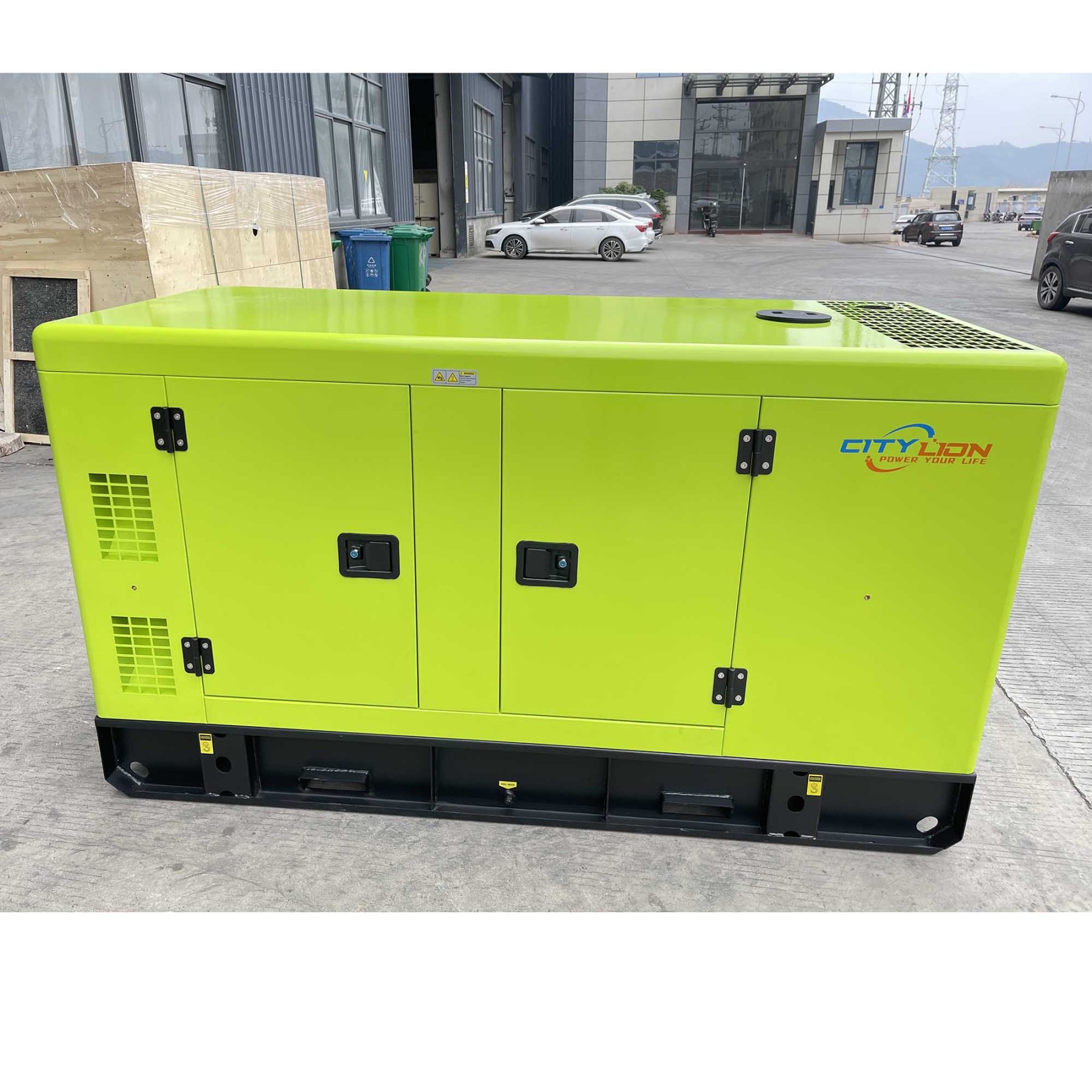 High-End Portable Standby Genset, 3-Phase Single Phase 12-40kW Water Cooled Silent Diesel Generator-CITYLION  |  power your life