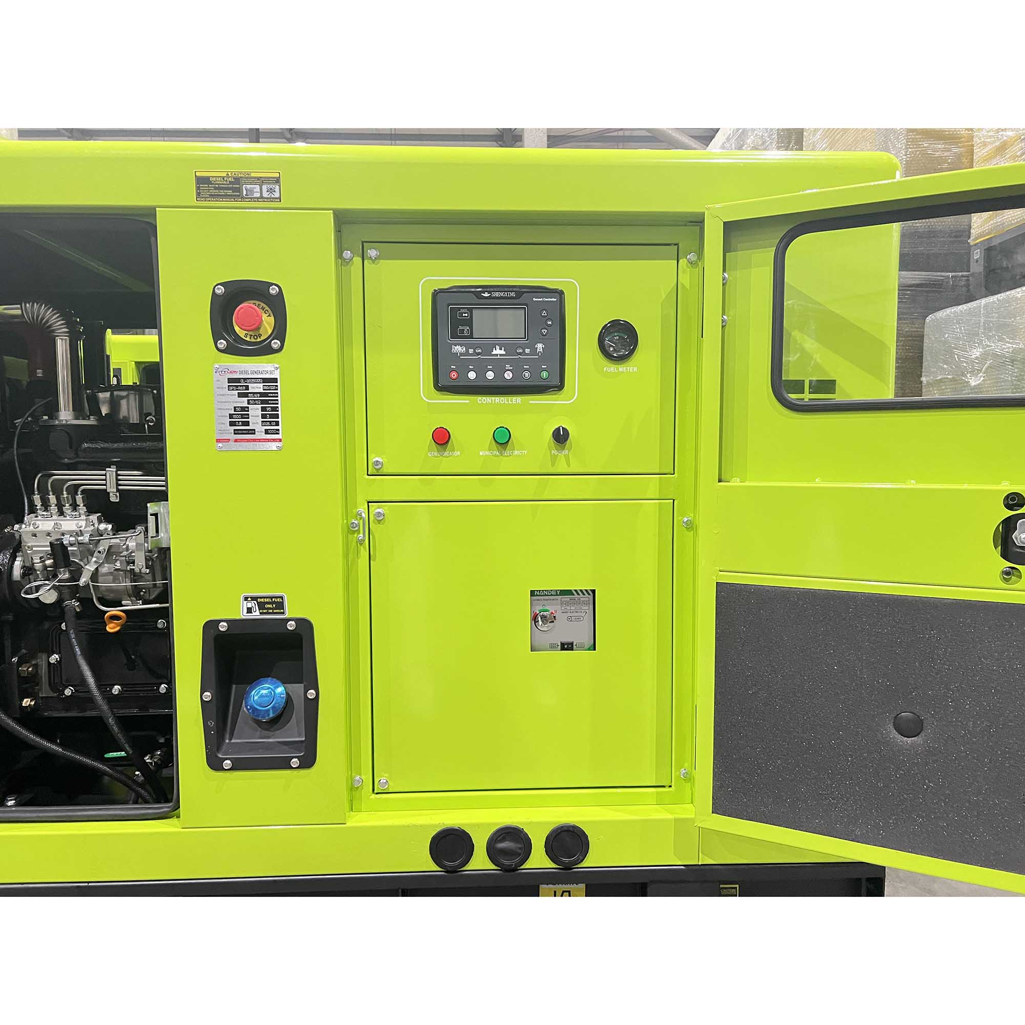 50-100kW Standby 3 Phase Generating Power 65kVA 75kVA 100kVA 125kVA Silent Diesel Generator for Commercial Backup-CITYLION  |  power your life