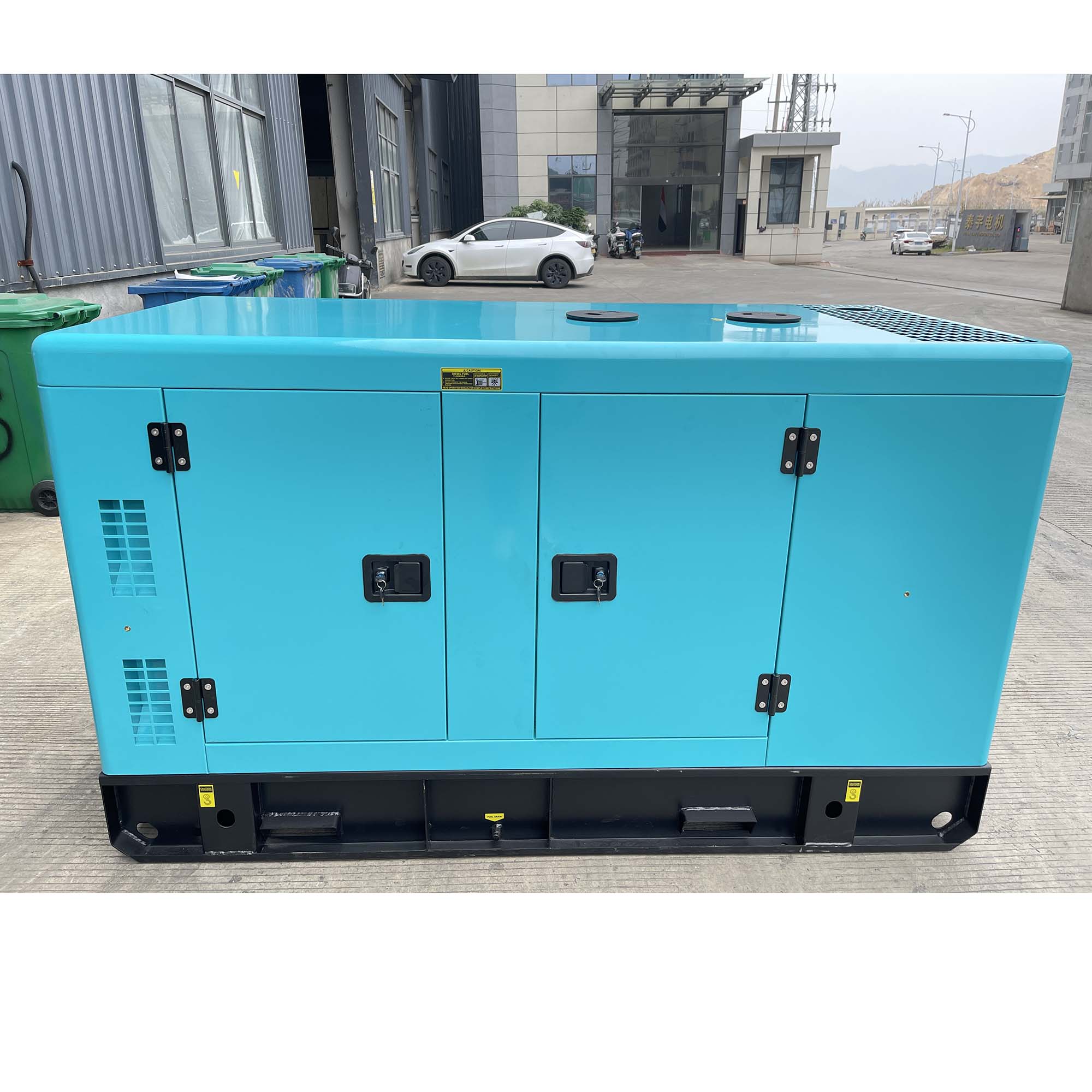 OEM/ODM 12-40kW Soundproof Water Cooled Generator Set 15 KVA 15KVA 12KW 12 KW Silent Diesel Generator