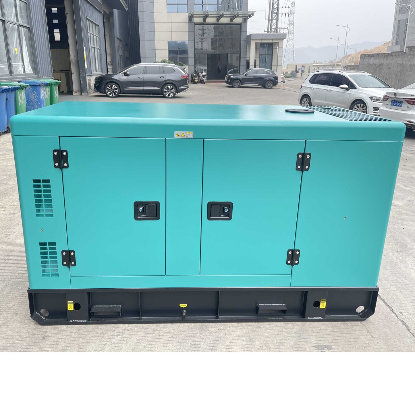 Factory Sale ATS Brushless Alternator Genset 15-50kVA 12-40kW Silent Diesel Generator