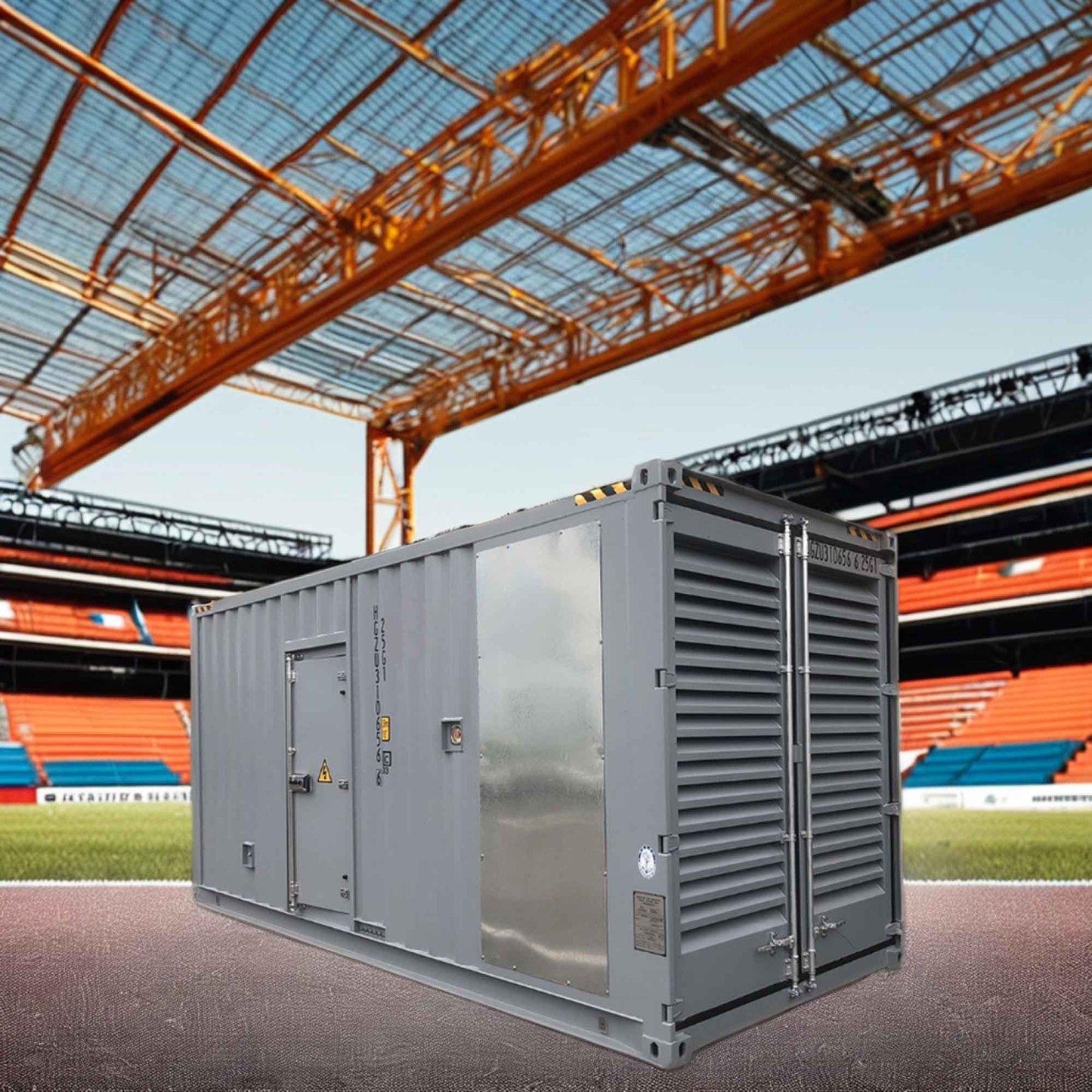 Factory Sale Water Cooled Genset, 1000kW 1600kW 1800kW 2000kW Electric Plant Container Type Silent Diesel Generator-CITYLION  |  power your life