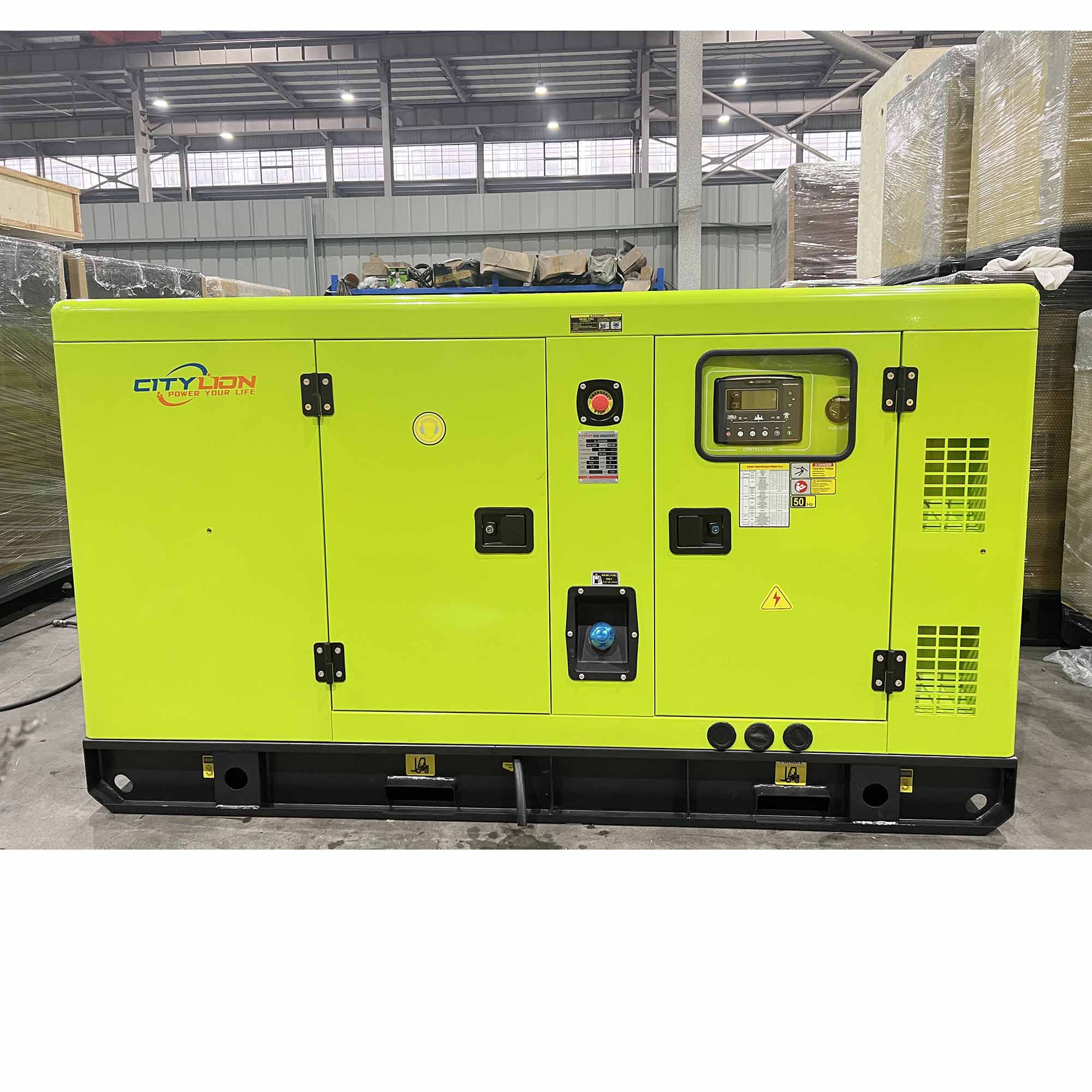 50-100kW Standby 3 Phase Generating Power 65kVA 75kVA 100kVA 125kVA Silent Diesel Generator for Commercial Backup-CITYLION  |  power your life
