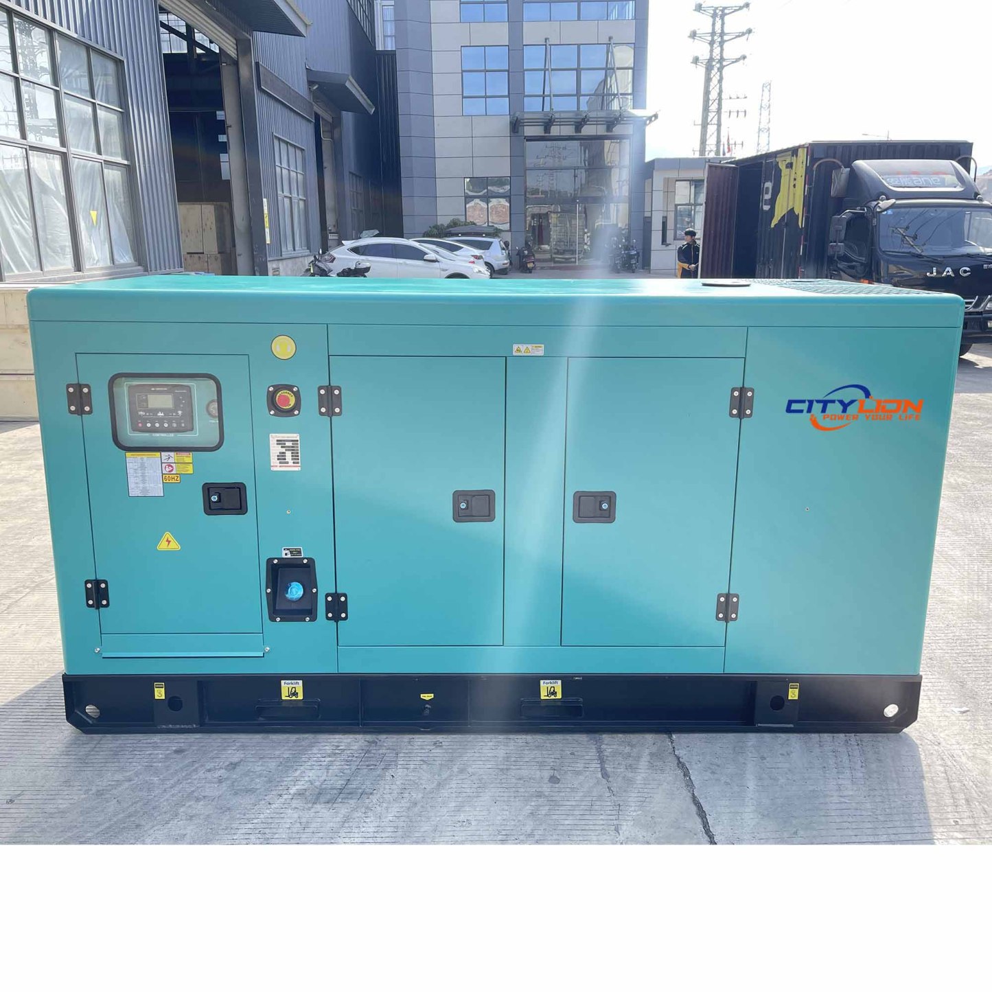 Custom 3 Phase 150-250kVA Silent Diesel Generator, Single Phase 120kW 150kW 200kW Water Cooled Genset for Commercial-CITYLION  |  power your life