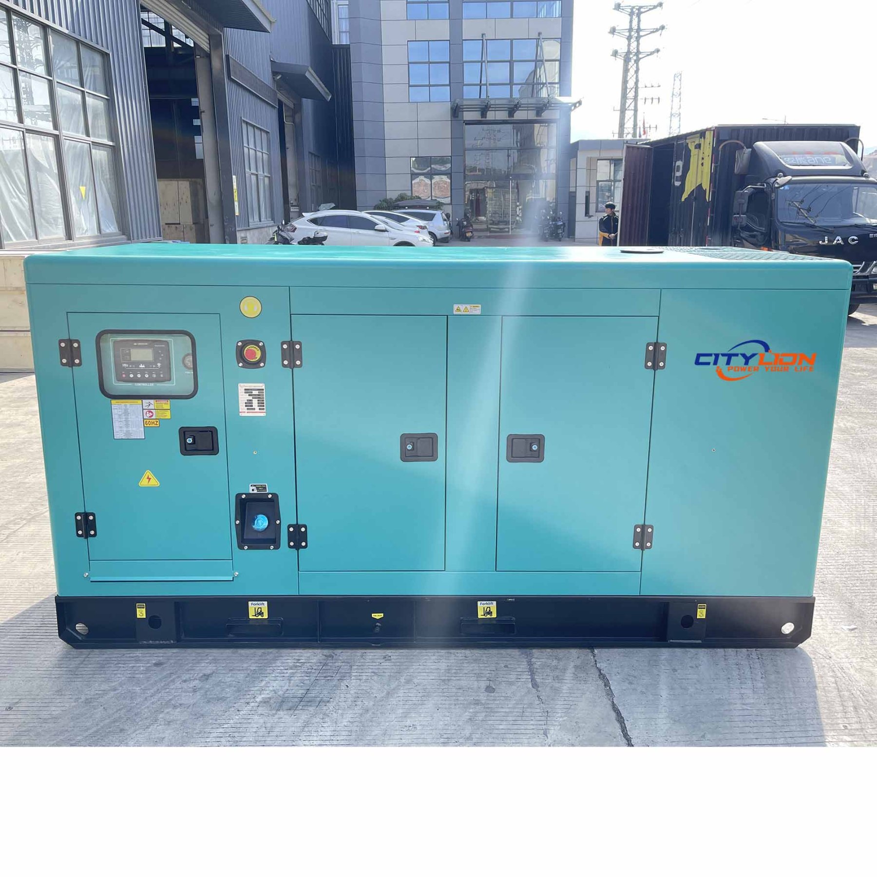 Custom 3 Phase 150-250kVA Silent Diesel Generator, Single Phase 120kW 150kW 200kW Water Cooled Genset for Commercial-CITYLION  |  power your life