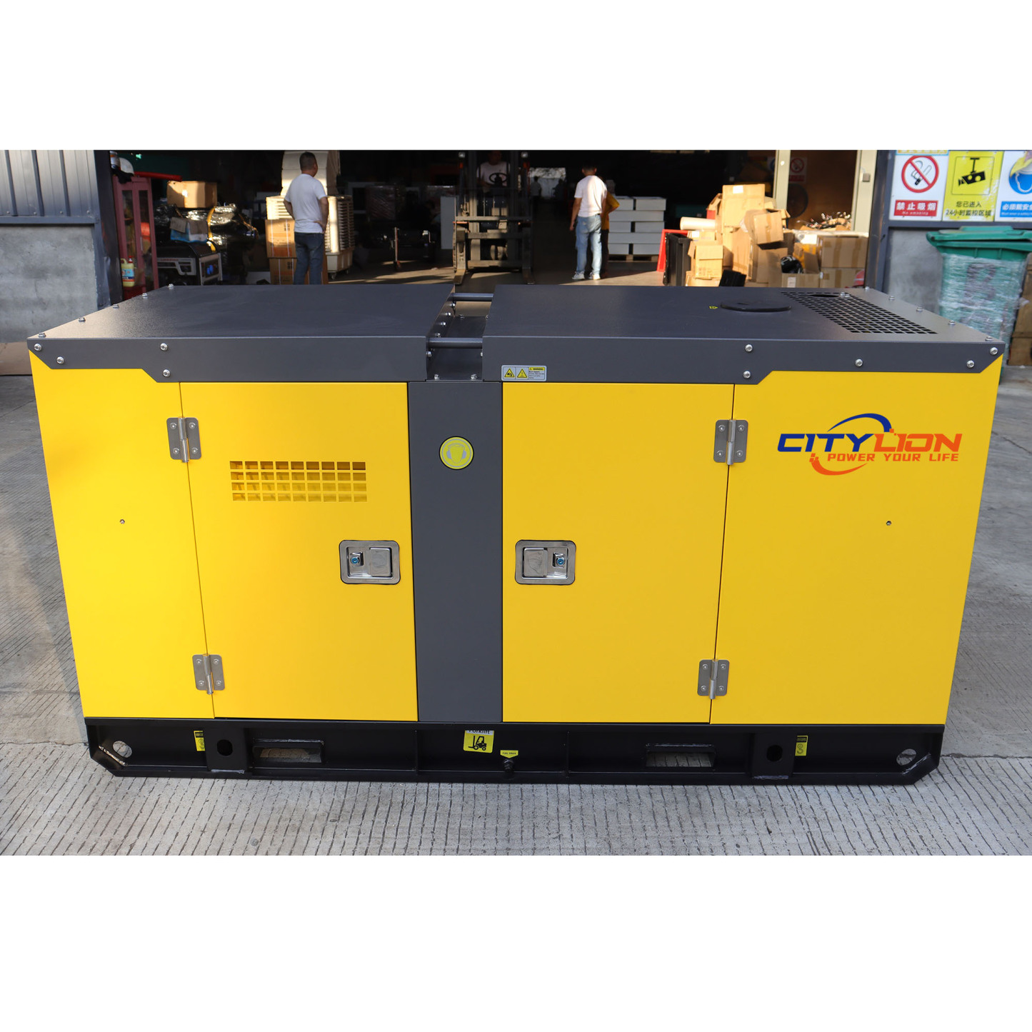 Hot Sale 3 Phase Portable Backup Genset, Single Phase 15-50kVA Water Cooled Silent Diesel Generator-CITYLION  |  power your life