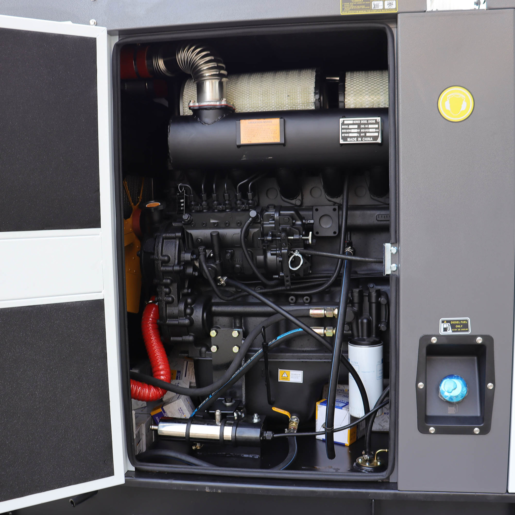 Premium Quality Soundproof Brushless Alternator Power Generator 50kW 60kW 80kW 100kW Silent Diesel Generator for Commercial Use-CITYLION  |  power your life